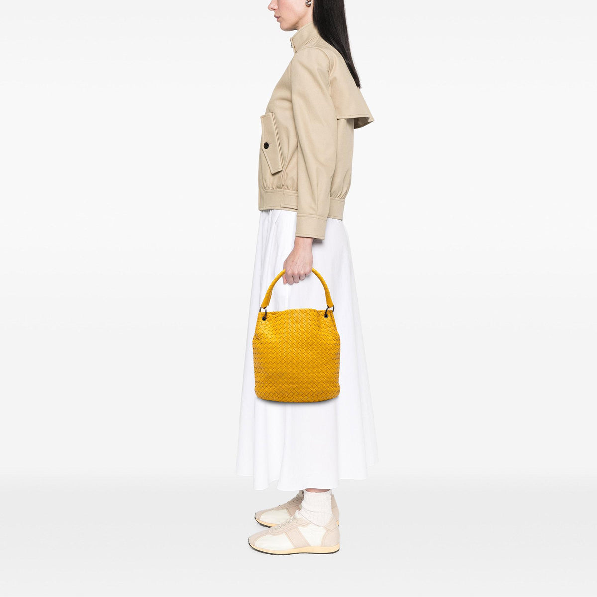 Bottega Veneta Nappa Intrecciato Bucket Bag