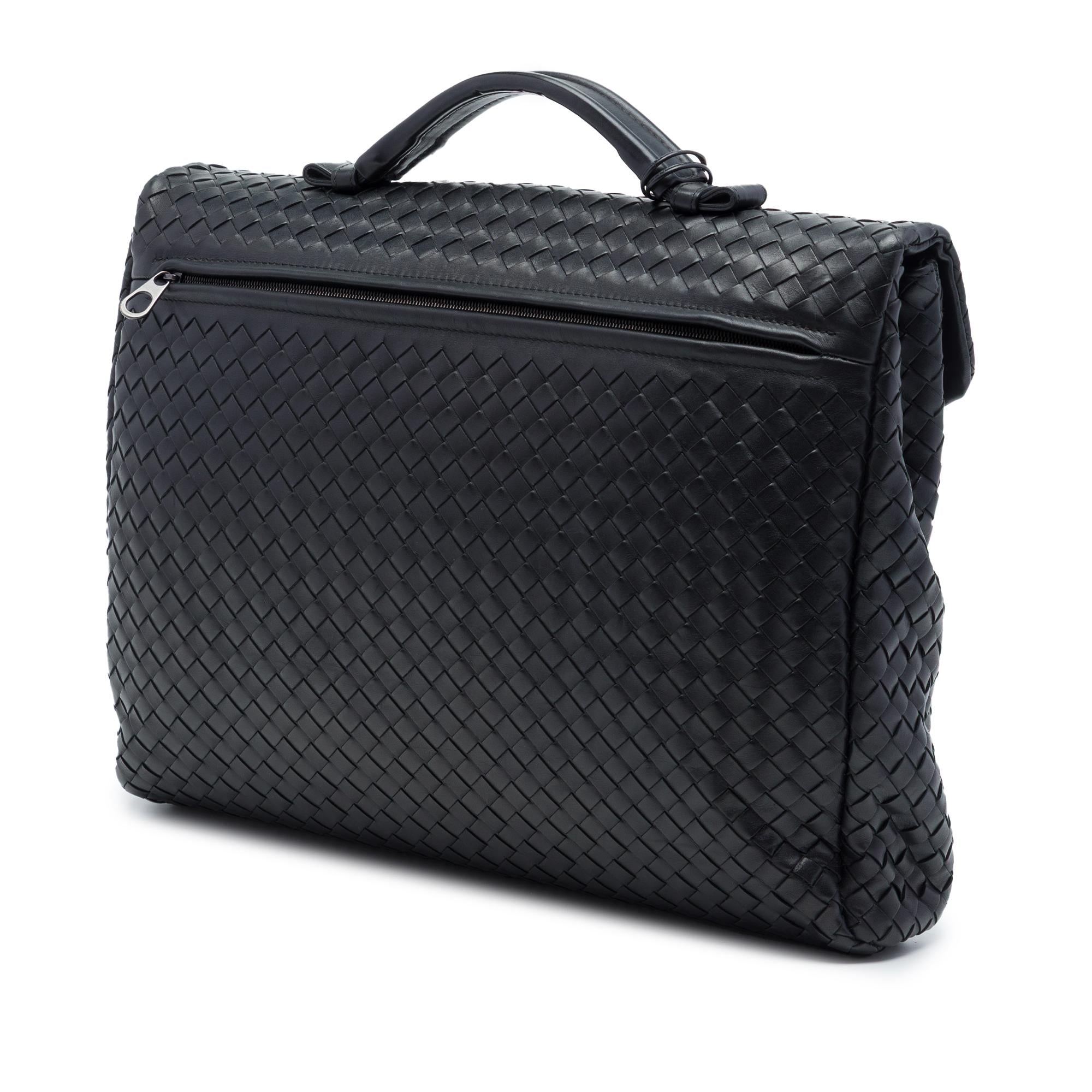 Bottega Veneta Nappa Intrecciato Business Bag