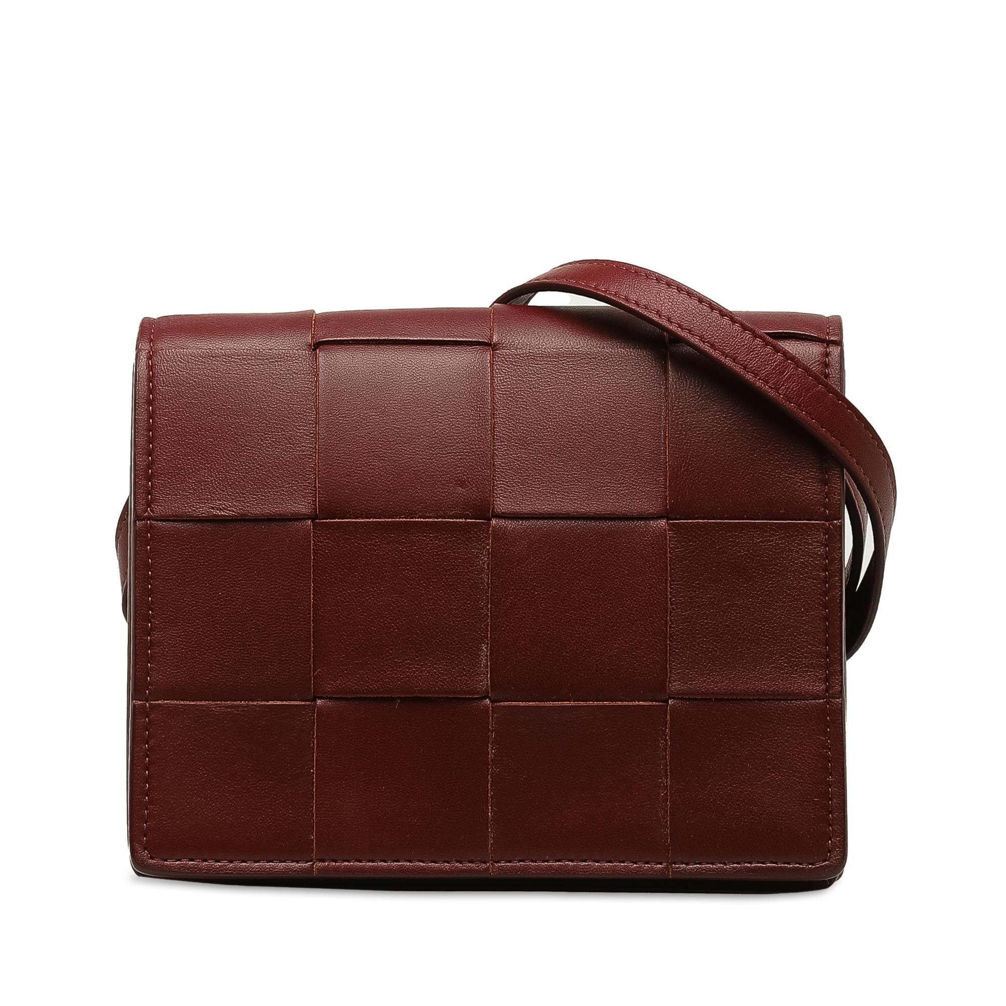 Bottega Veneta Nappa Intrecciato Cassette Crossbody (SHG-pRQQnZ)