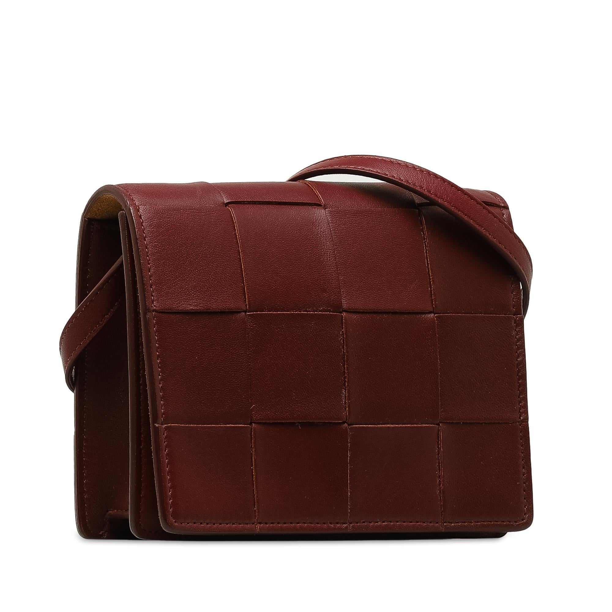 Bottega Veneta Nappa Intrecciato Cassette Crossbody (SHG-pRQQnZ)