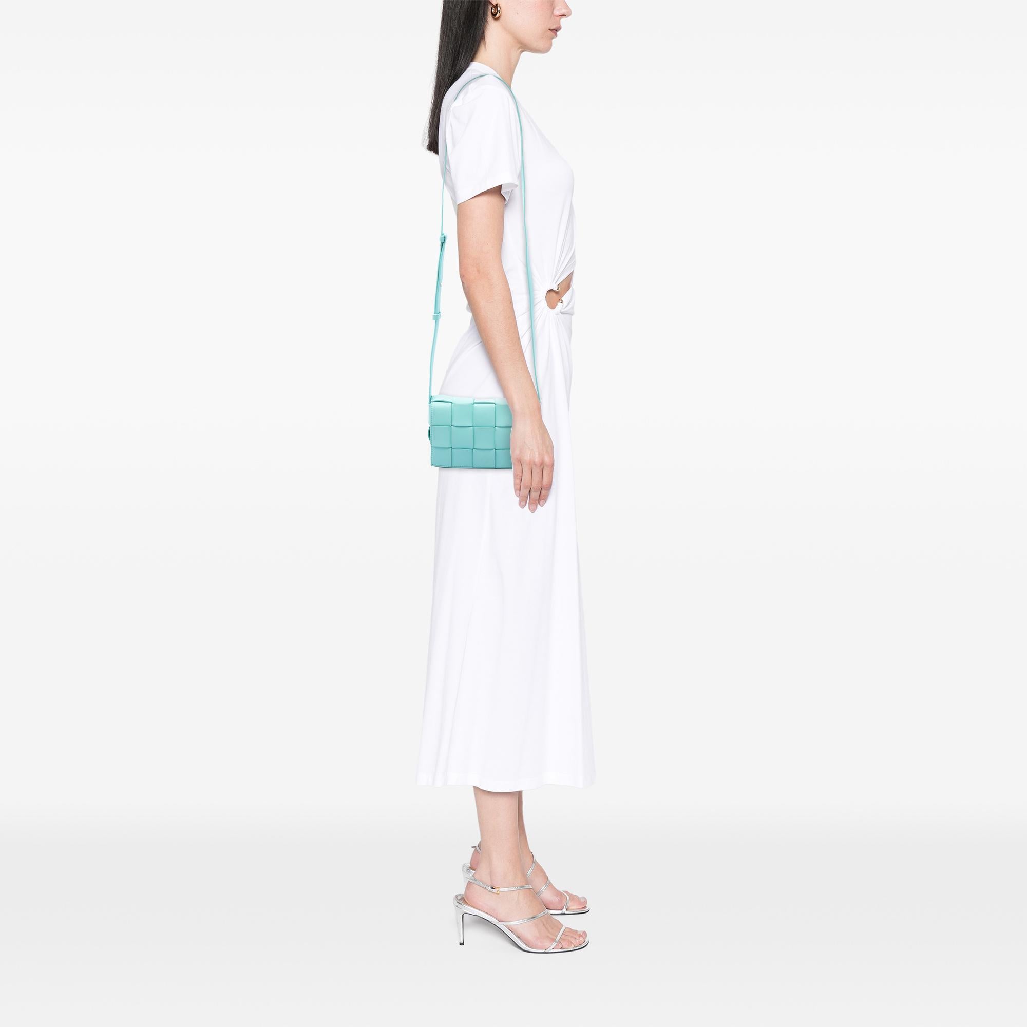 Bottega Veneta Nappa Intrecciato Cassette Crossbody