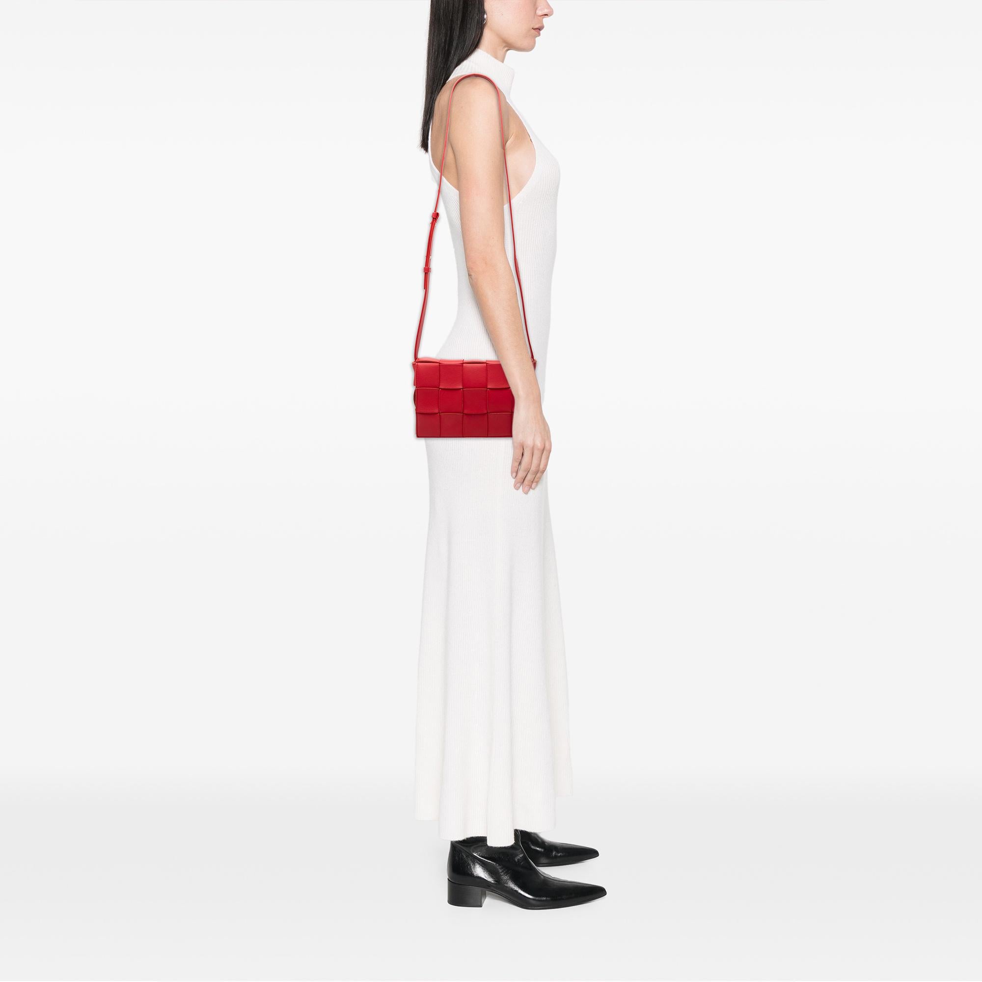 Bottega Veneta Nappa Intrecciato Cassette Crossbody