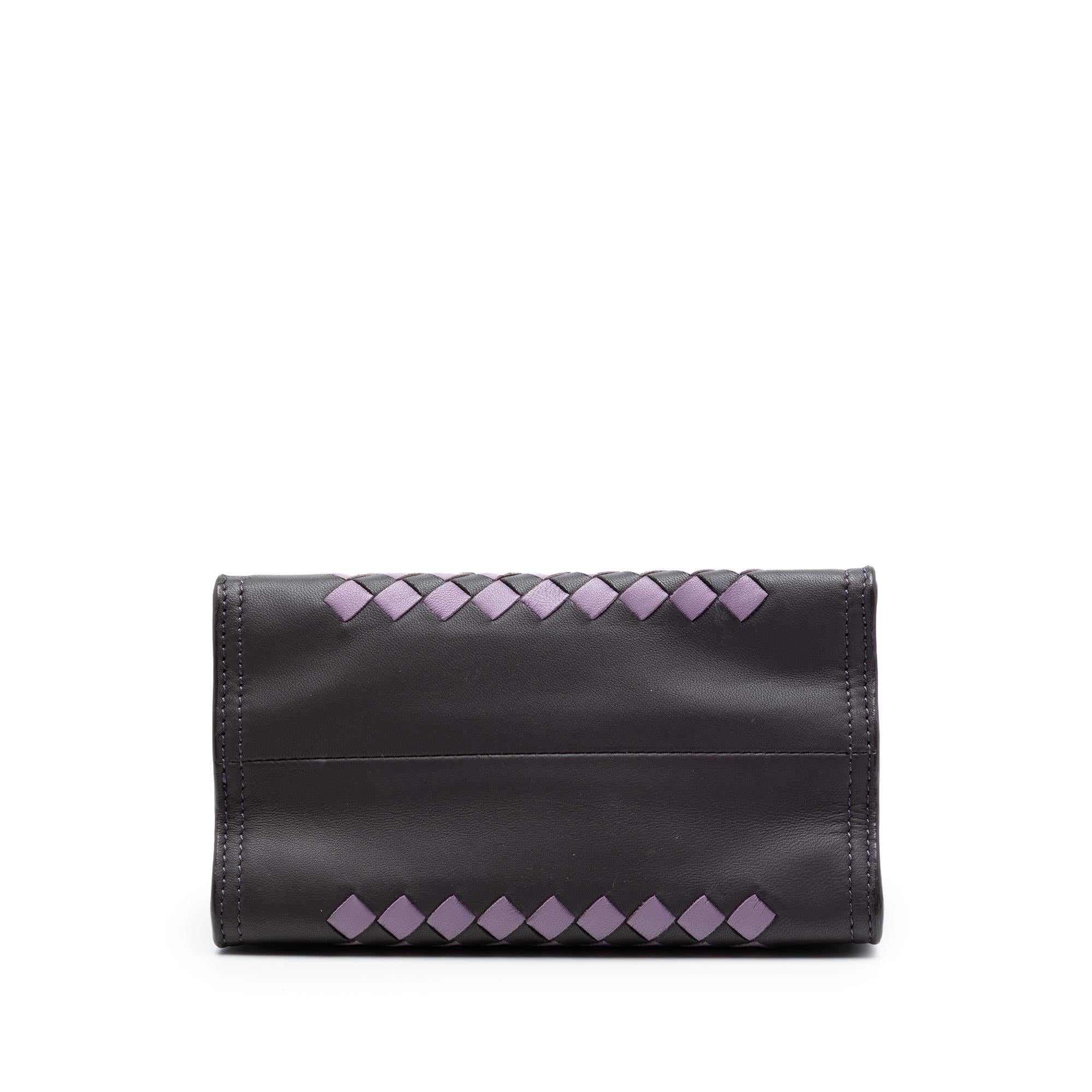 Bottega Veneta Nappa Intrecciato Chain Wallet