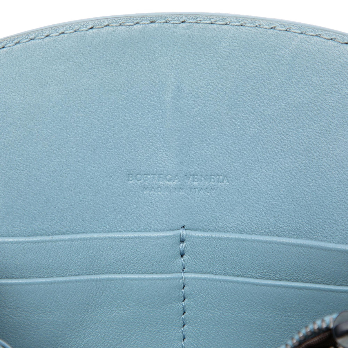 Bottega Veneta Nappa Intrecciato Chain Wallet