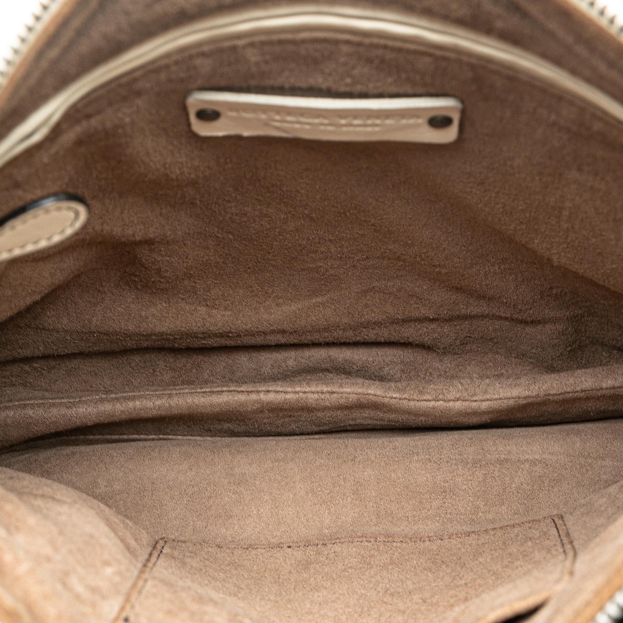 Bottega Veneta Nappa Intrecciato Check Grommet Palio Crossbody