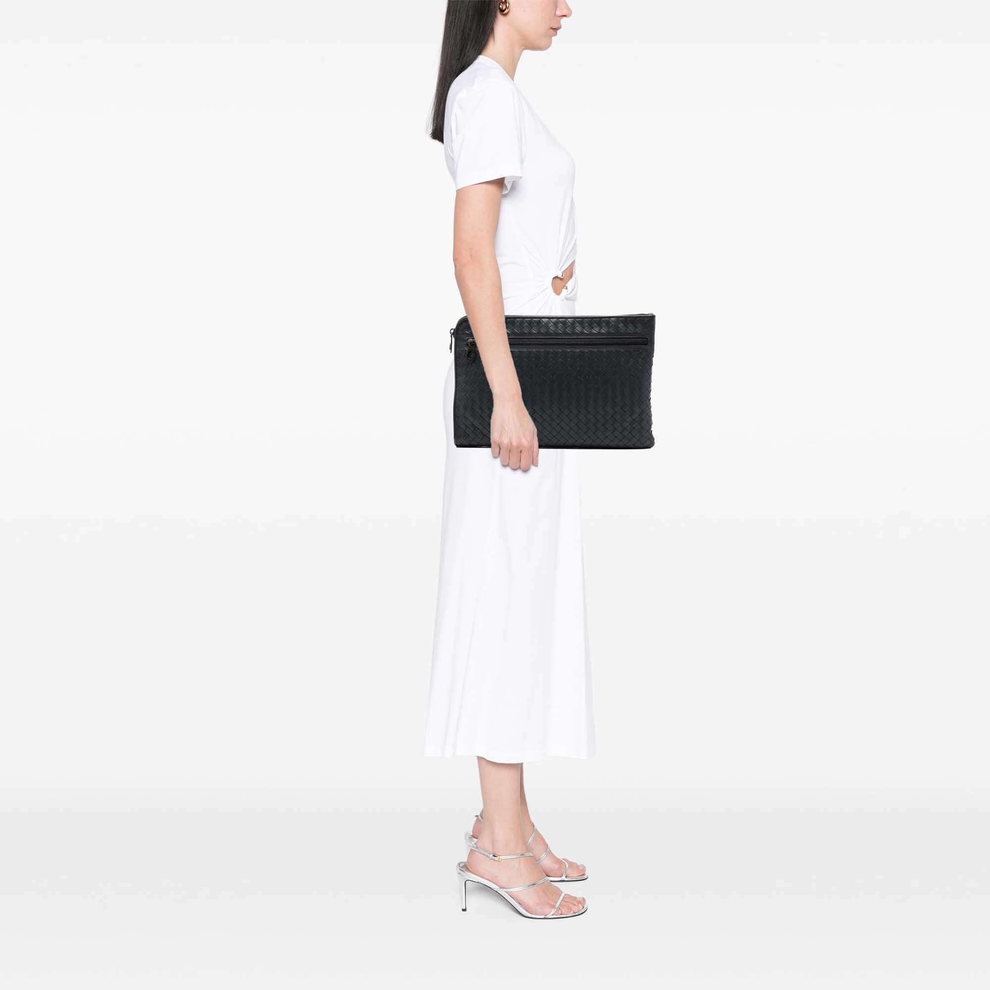 Bottega Veneta Nappa Intrecciato Clutch