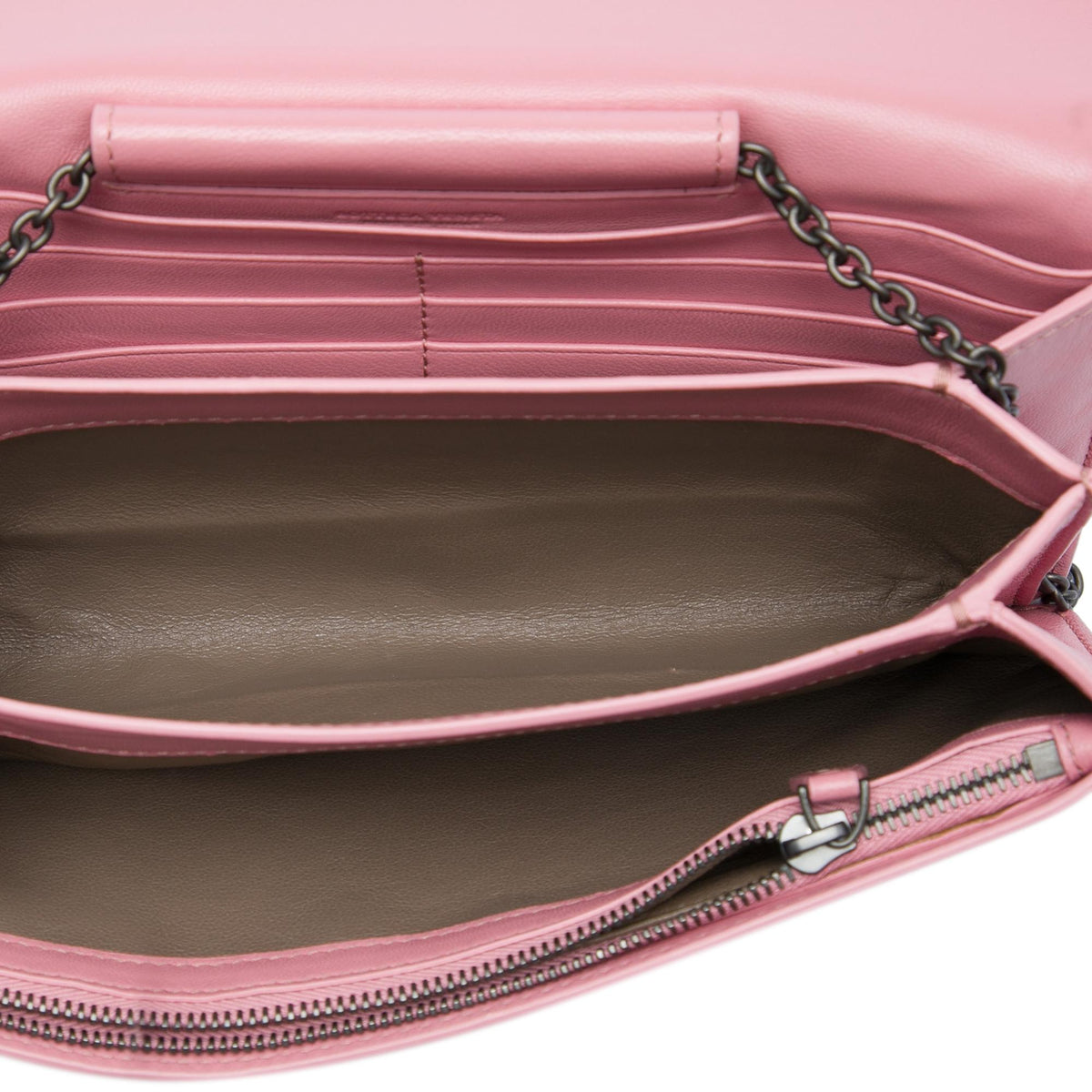 Bottega Veneta Nappa Intrecciato Continental Wallet on Chain