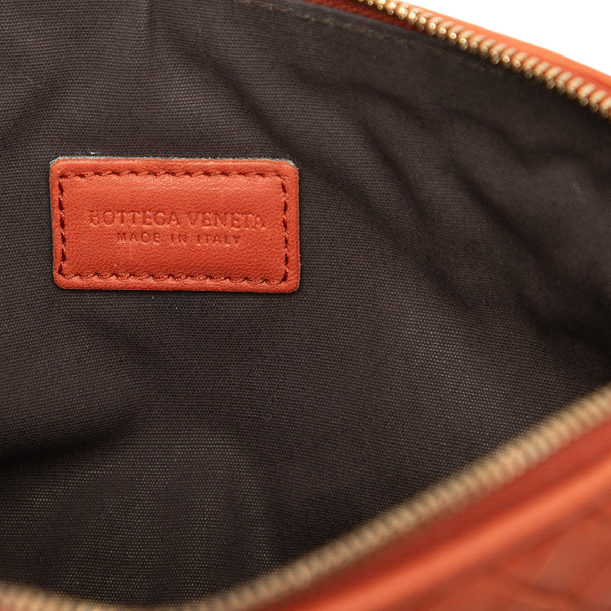 Bottega Veneta Nappa Intrecciato Cosmetic Pouch