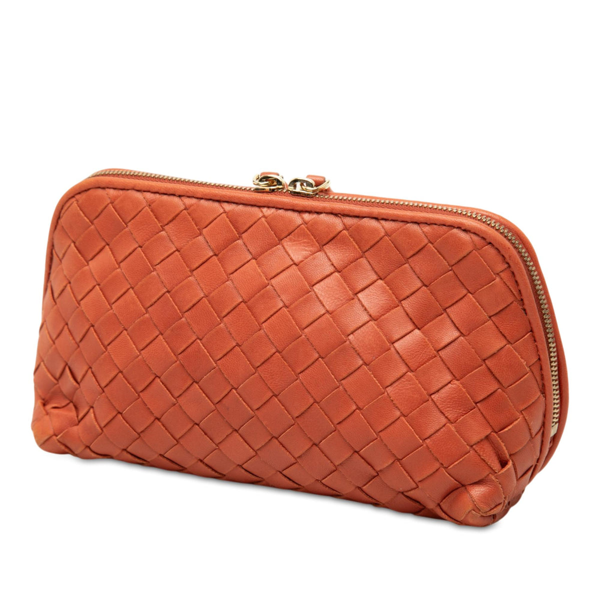 Bottega Veneta Nappa Intrecciato Cosmetic Pouch