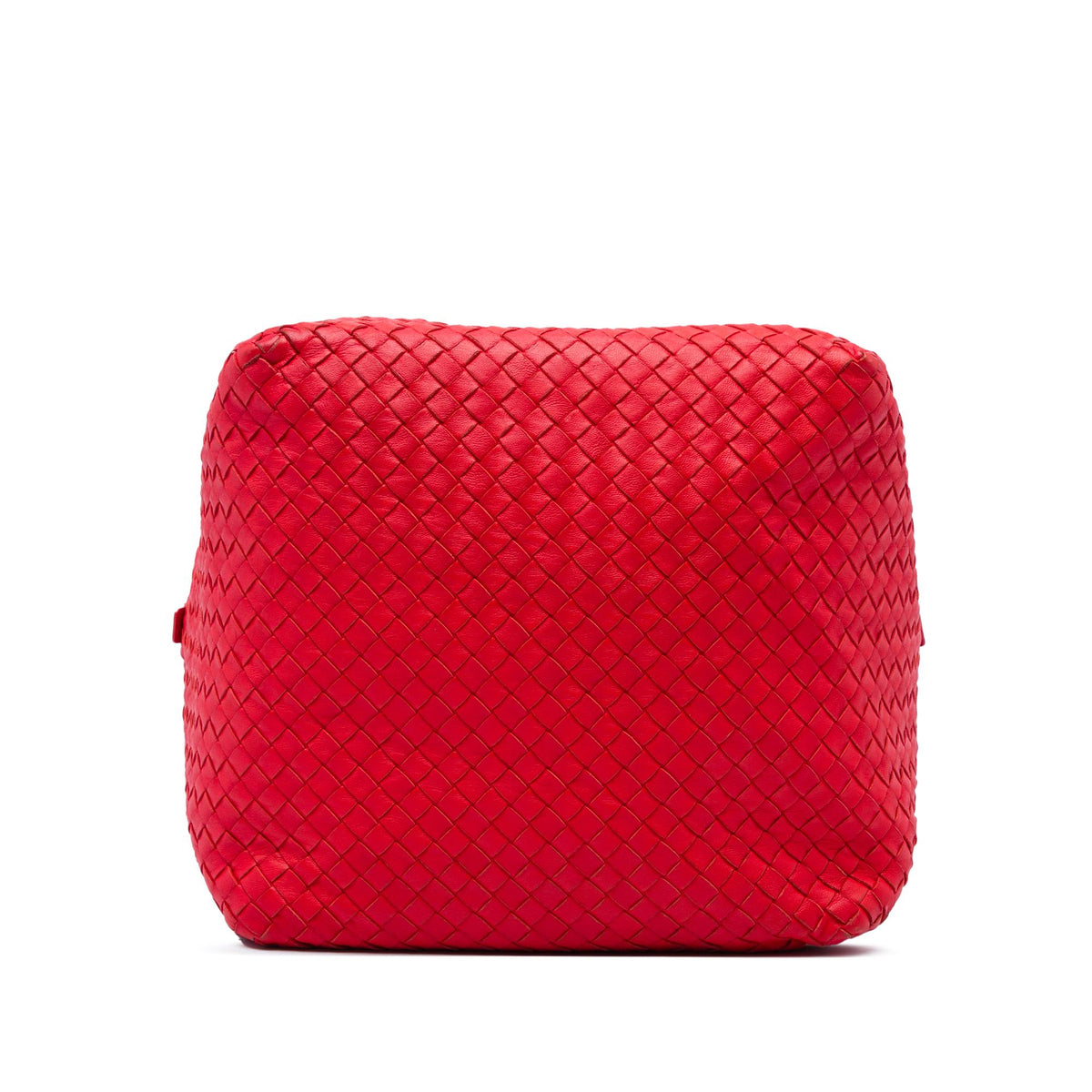 Bottega Veneta Nappa Intrecciato Cube Shoulder Bag