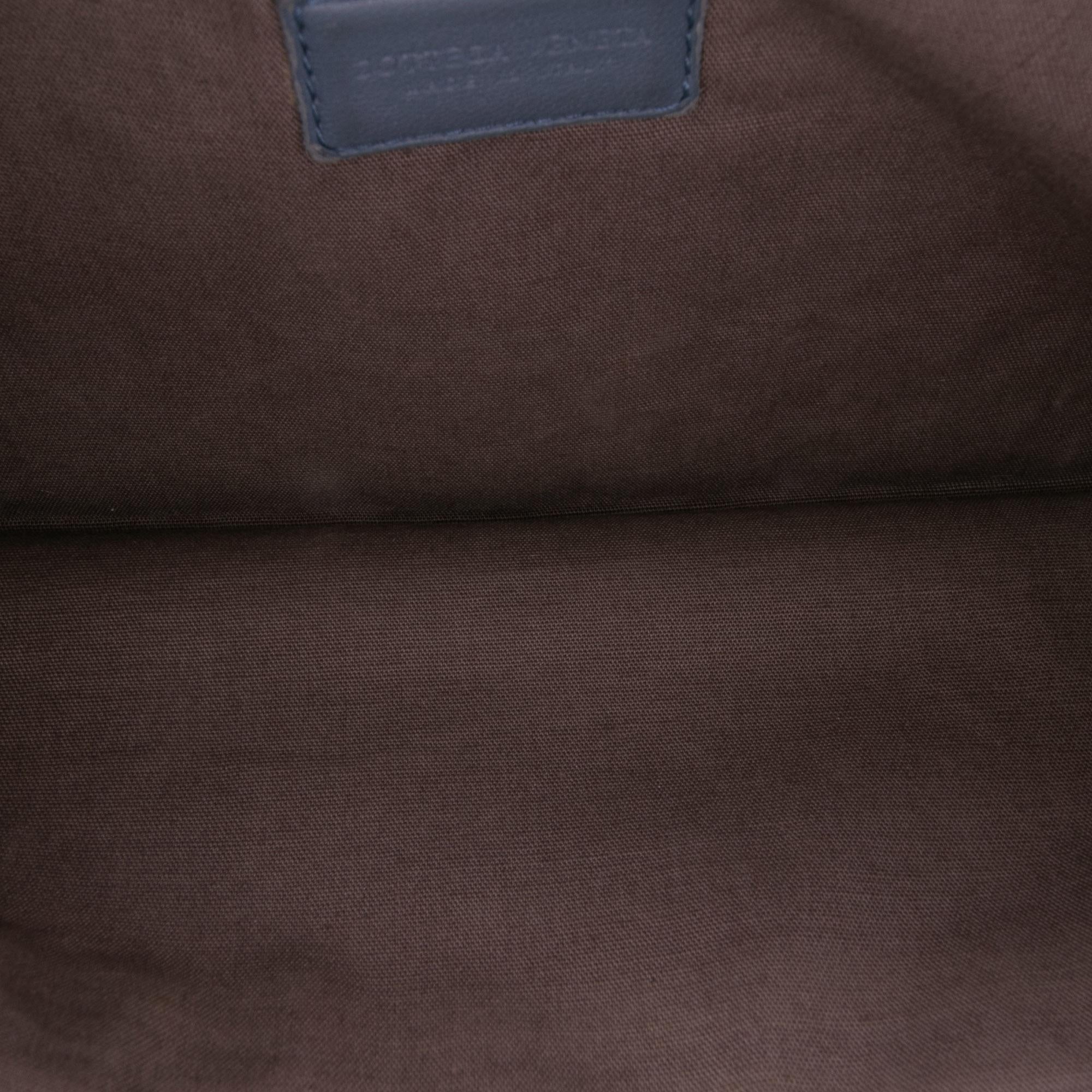 Bottega Veneta Nappa Intrecciato Double Zip Clutch