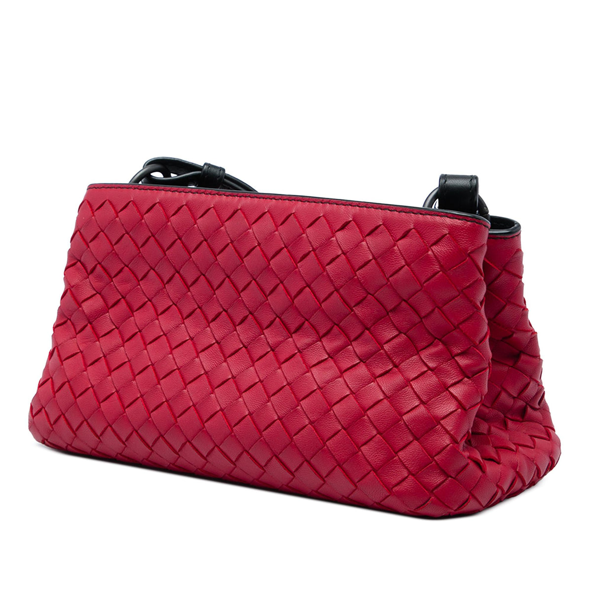 Bottega Veneta Nappa Intrecciato Double Zip Crossbody