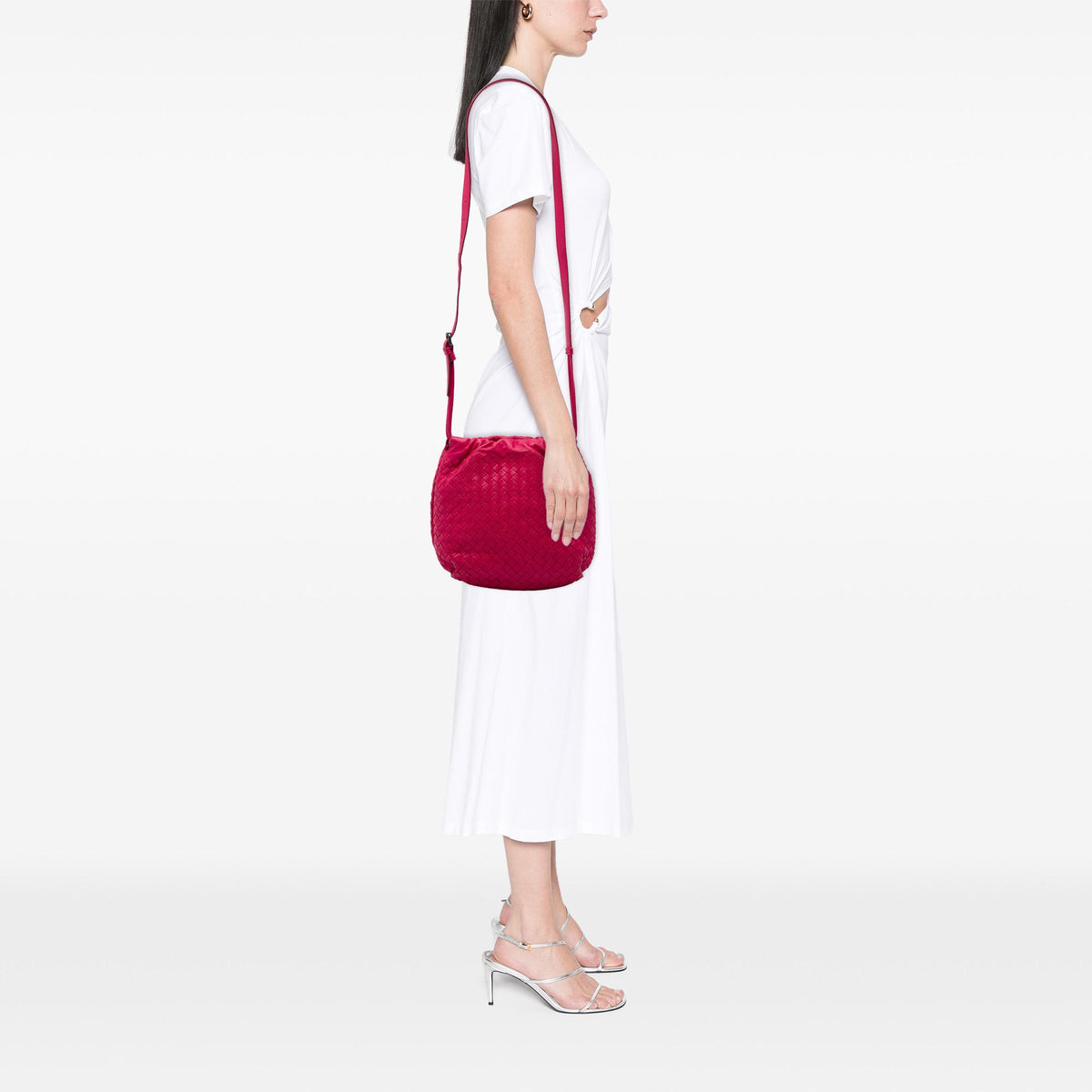 Bottega Veneta Nappa Intrecciato Drawstring Crossbody