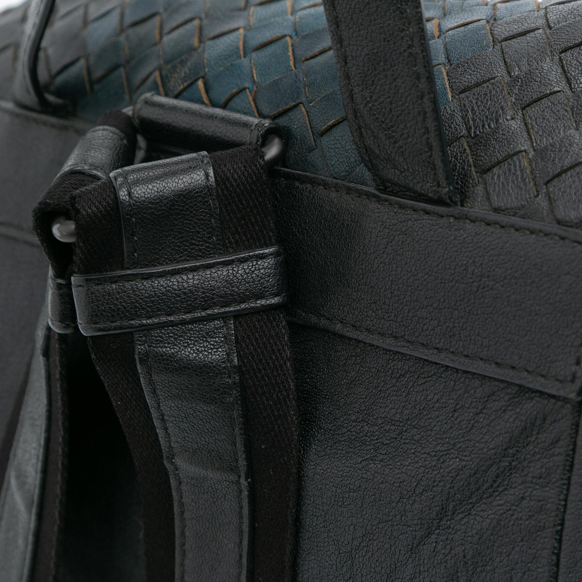 Bottega Veneta Nappa Intrecciato Drawstring Flap Backpack
