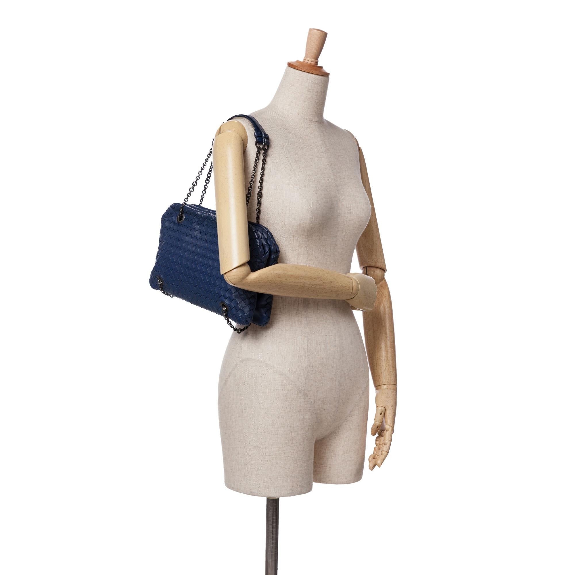 Bottega Veneta Nappa Intrecciato Duo Shoulder Bag