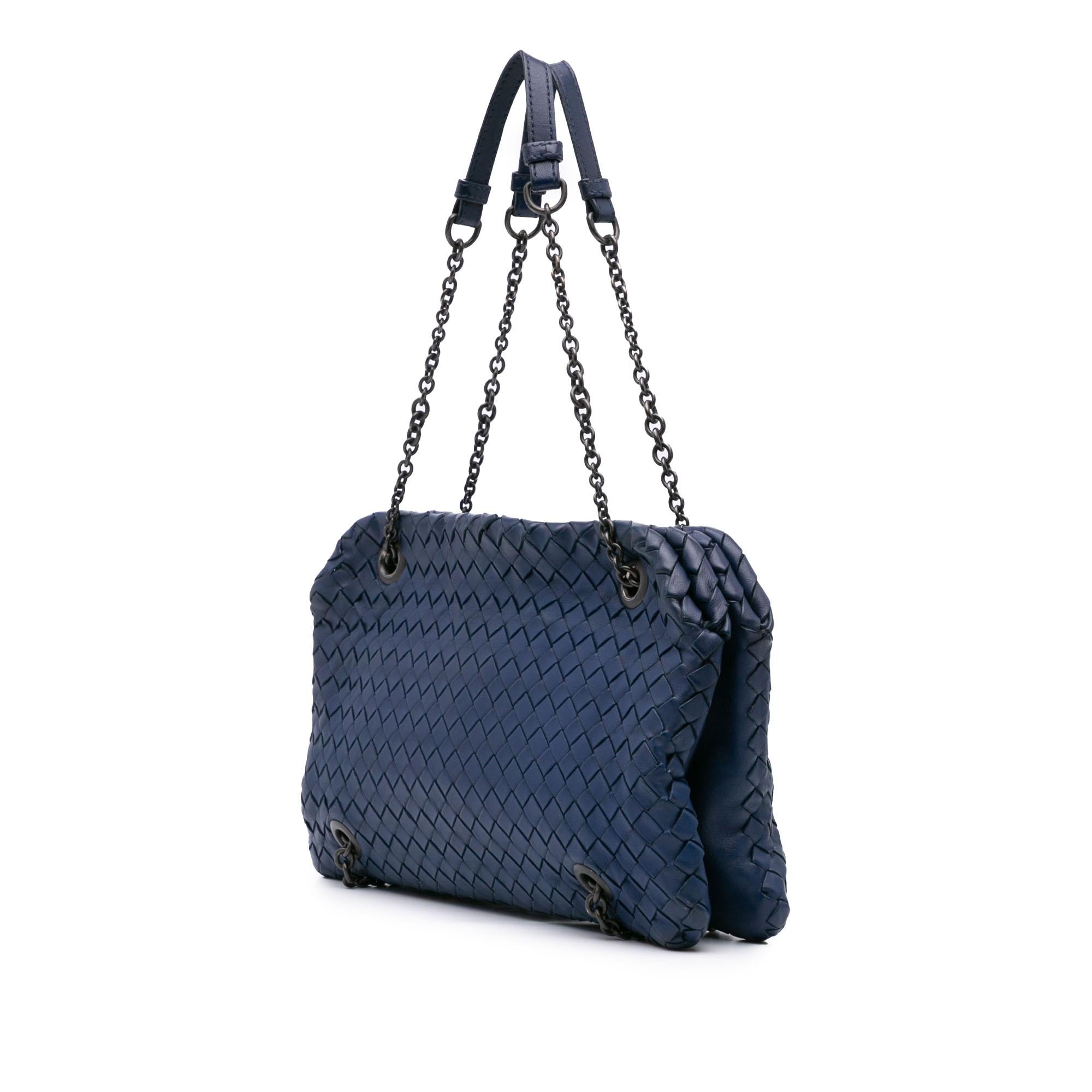 Bottega Veneta Nappa Intrecciato Duo Shoulder Bag