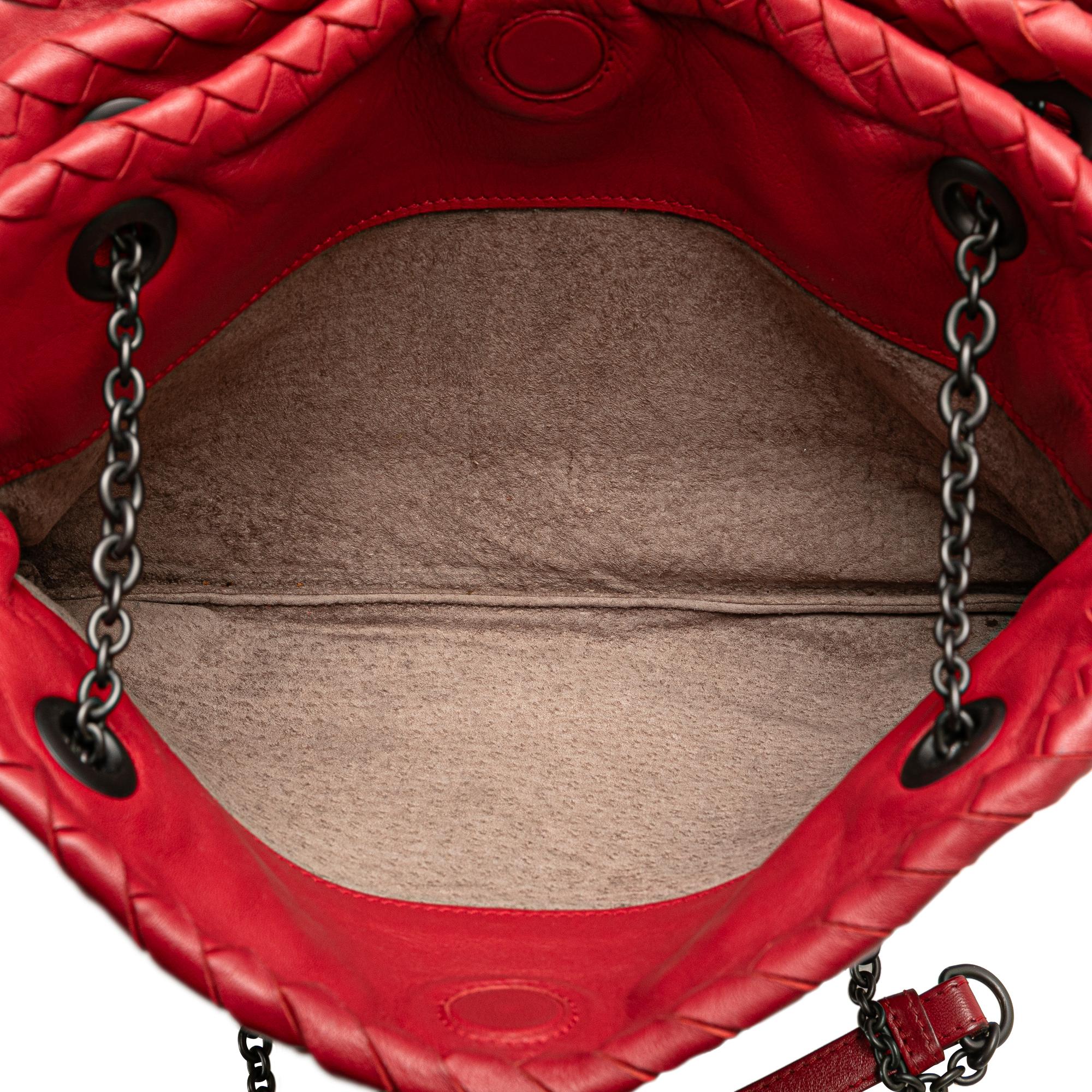 Bottega Veneta Nappa Intrecciato Duo Shoulder Bag