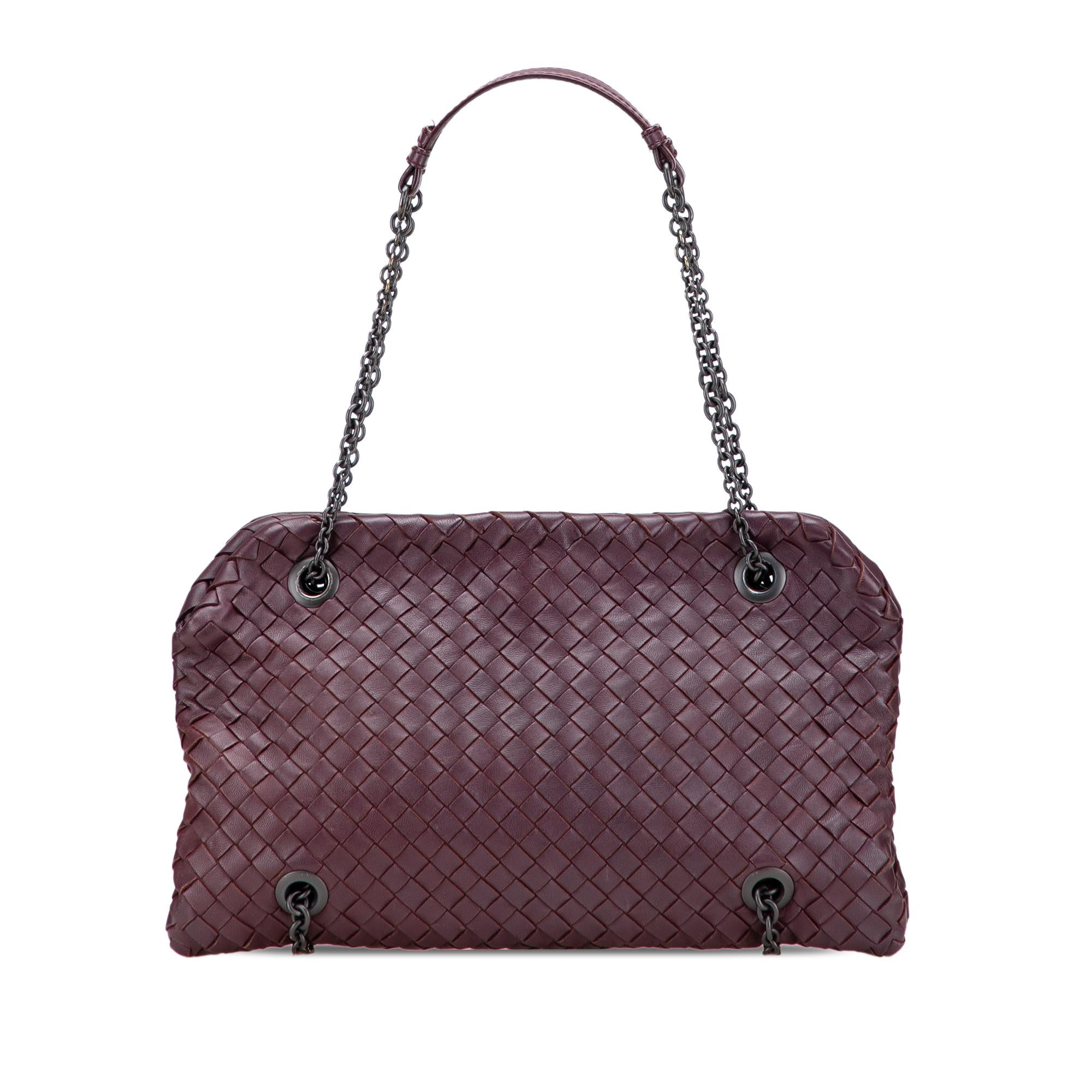Bottega Veneta Nappa Intrecciato Duo Shoulder Bag