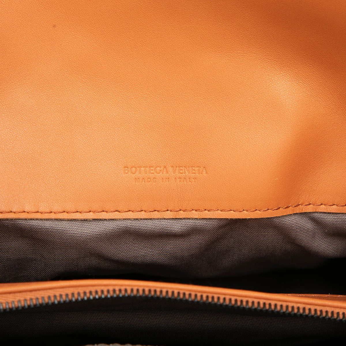 Bottega Veneta Nappa Intrecciato Flap Clutch