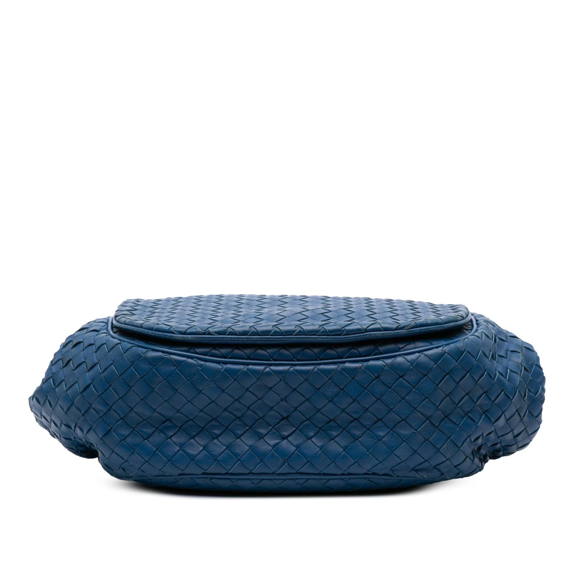 Bottega Veneta Nappa Intrecciato Flap Crossbody