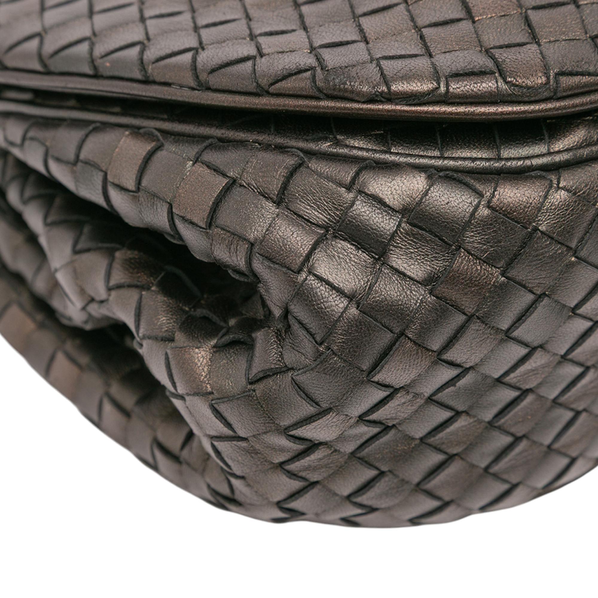 Bottega Veneta Nappa Intrecciato Flap Crossbody