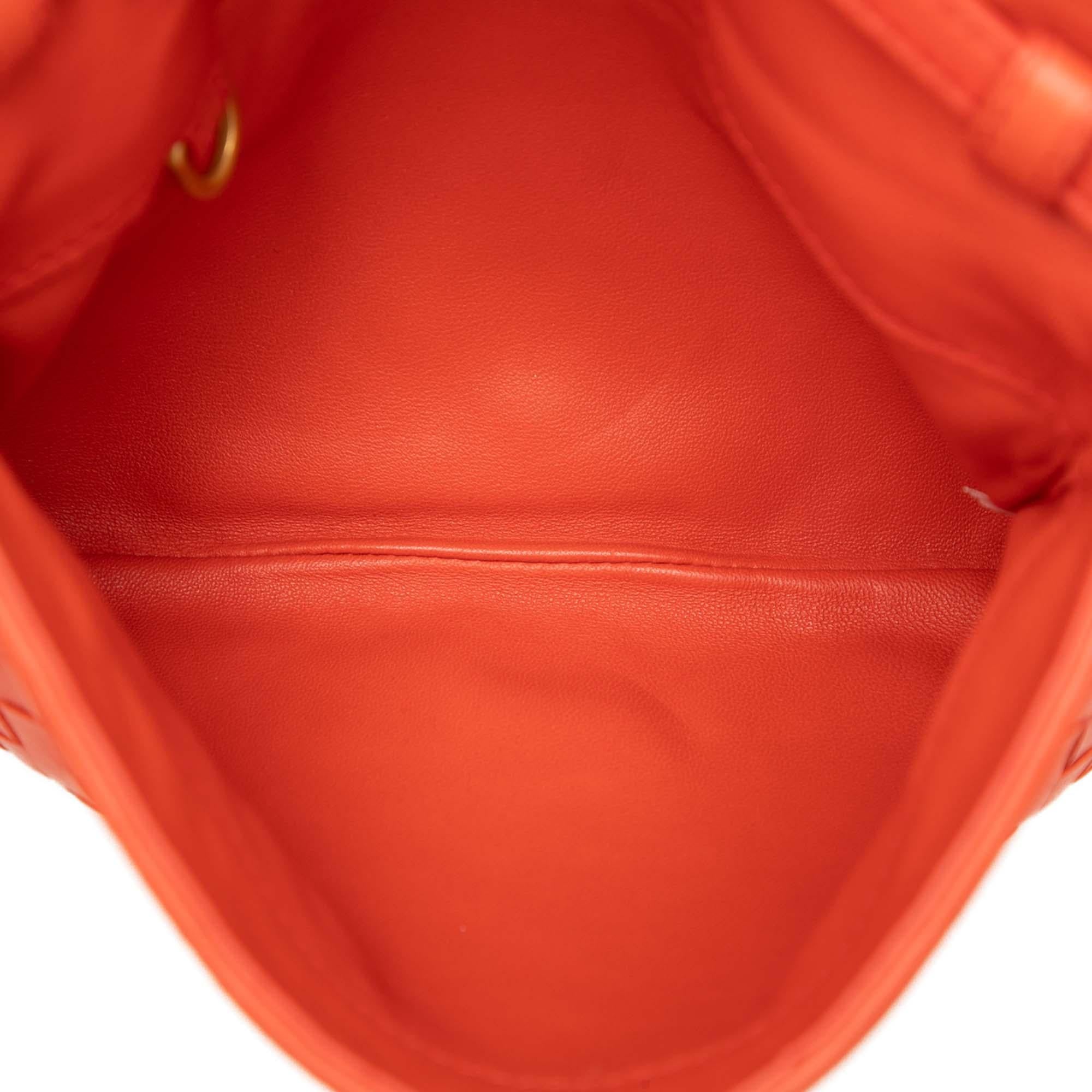 Bottega Veneta Nappa Intrecciato Flap Crossbody