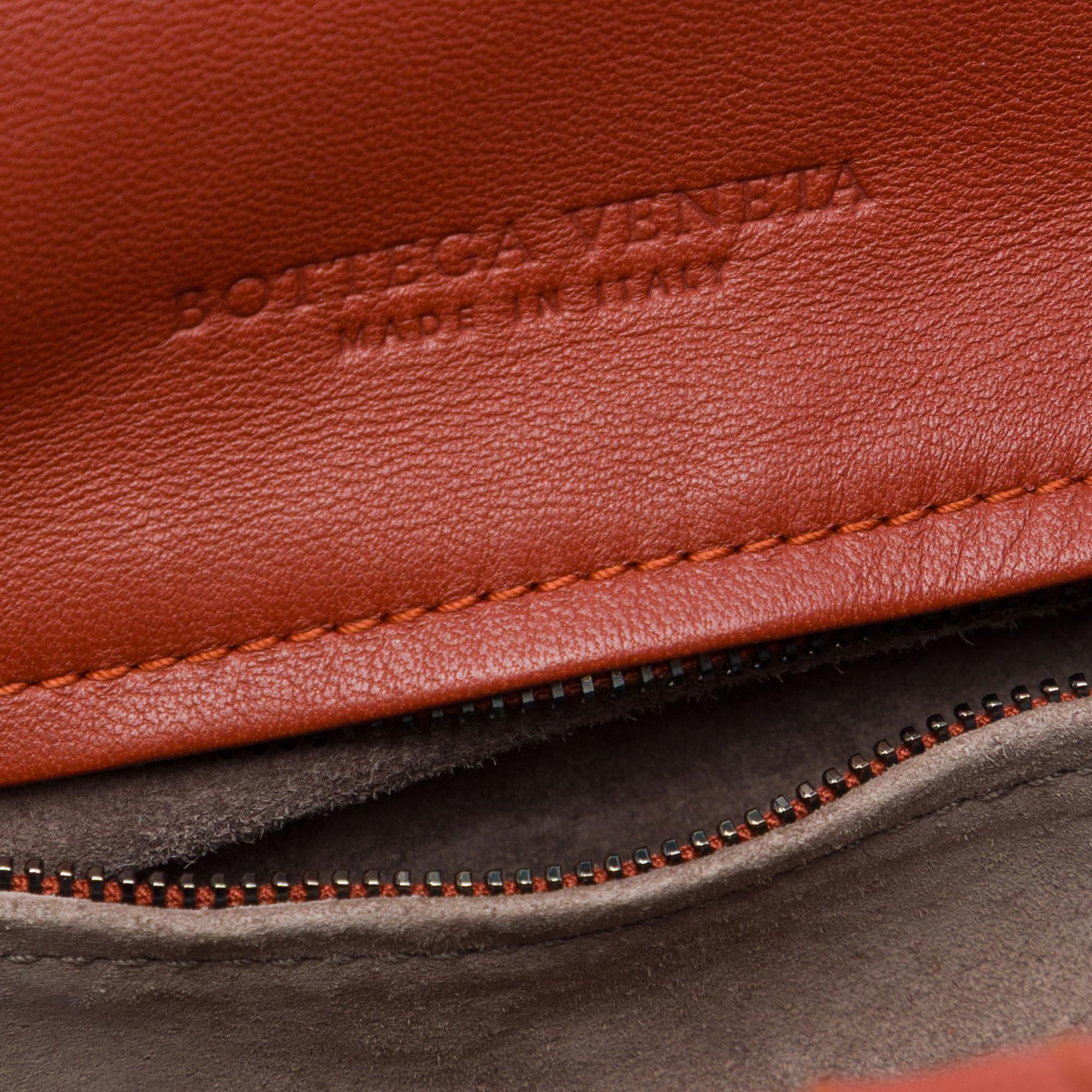 Bottega Veneta Nappa Intrecciato Flap Crossbody
