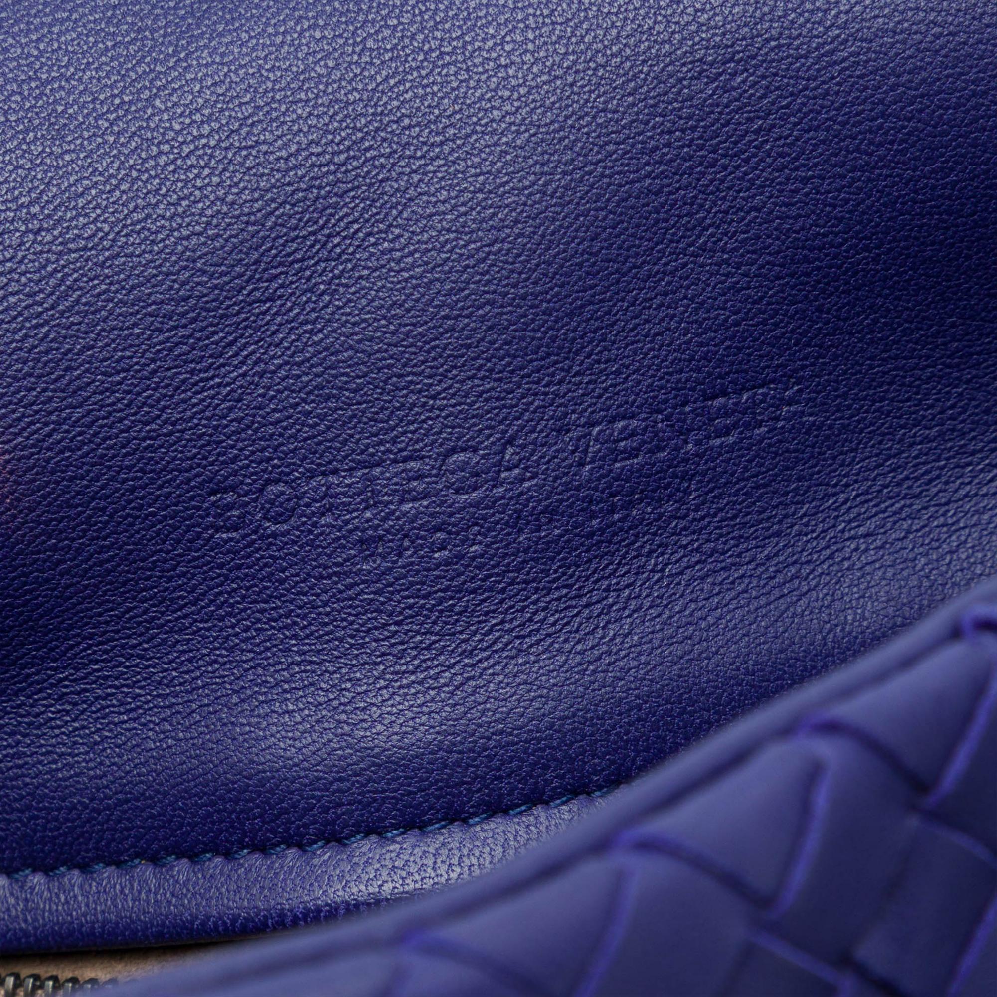 Bottega Veneta Nappa Intrecciato Flap Crossbody