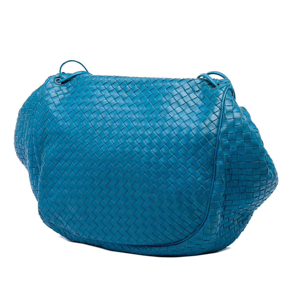 Bottega Veneta Nappa Intrecciato Flap Crossbody