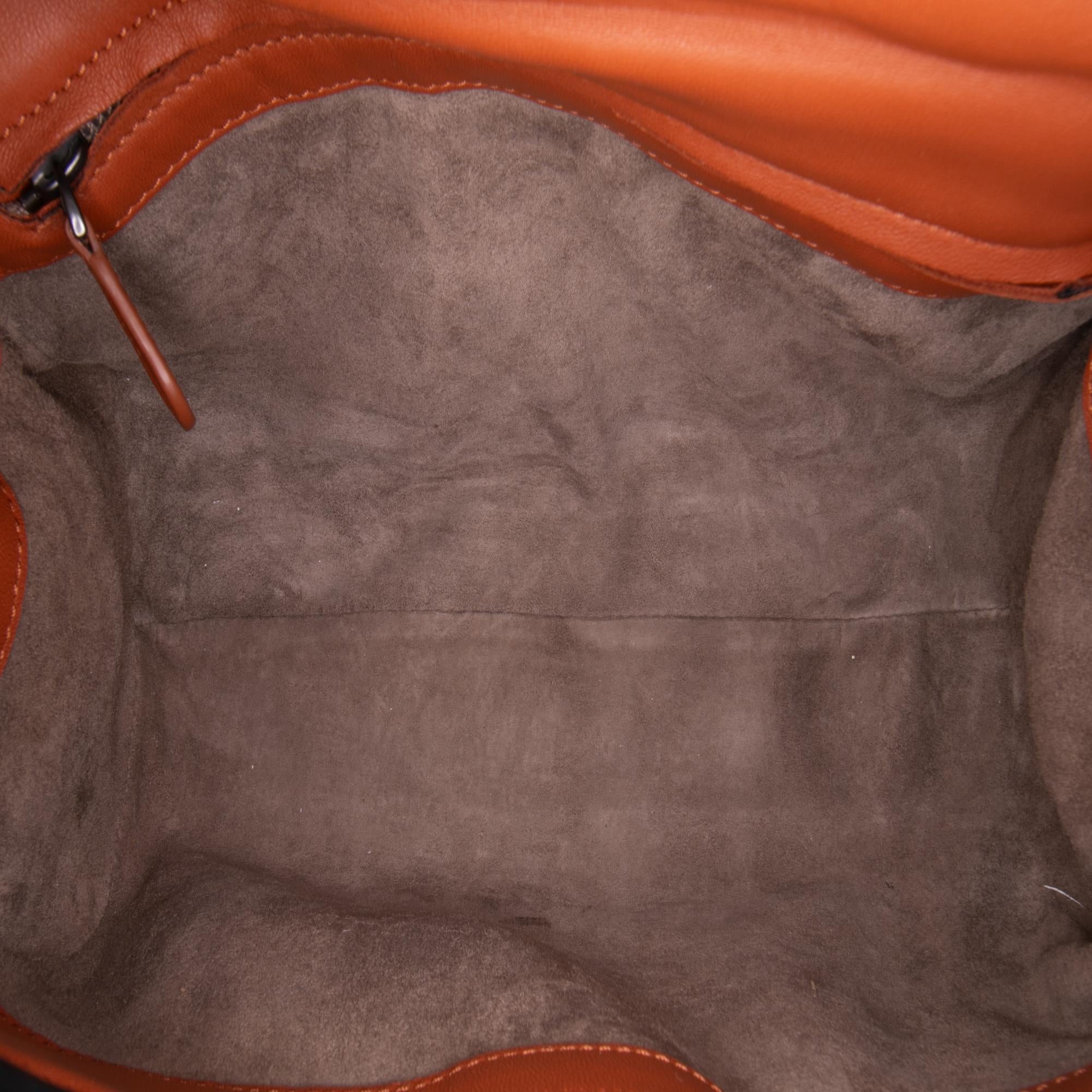 Bottega Veneta Nappa Intrecciato Flap Satchel