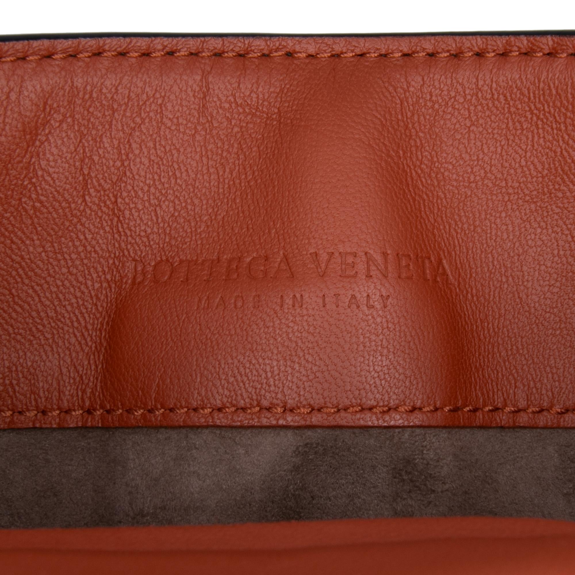 Bottega Veneta Nappa Intrecciato Flap Satchel