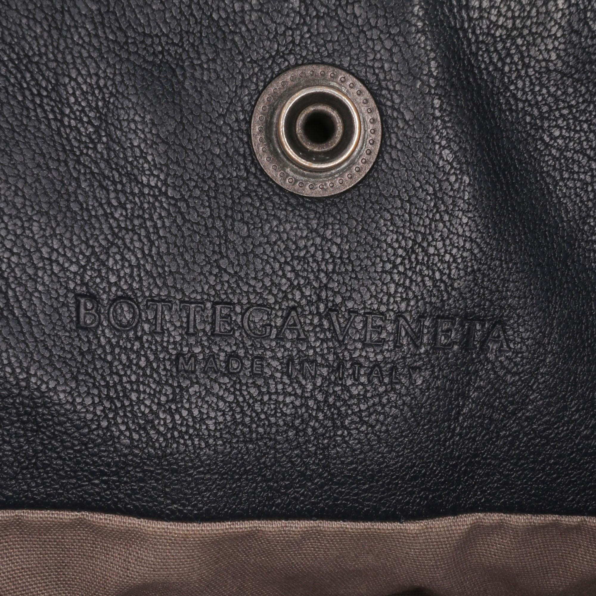 Bottega Veneta Nappa Intrecciato Flat Crossbody