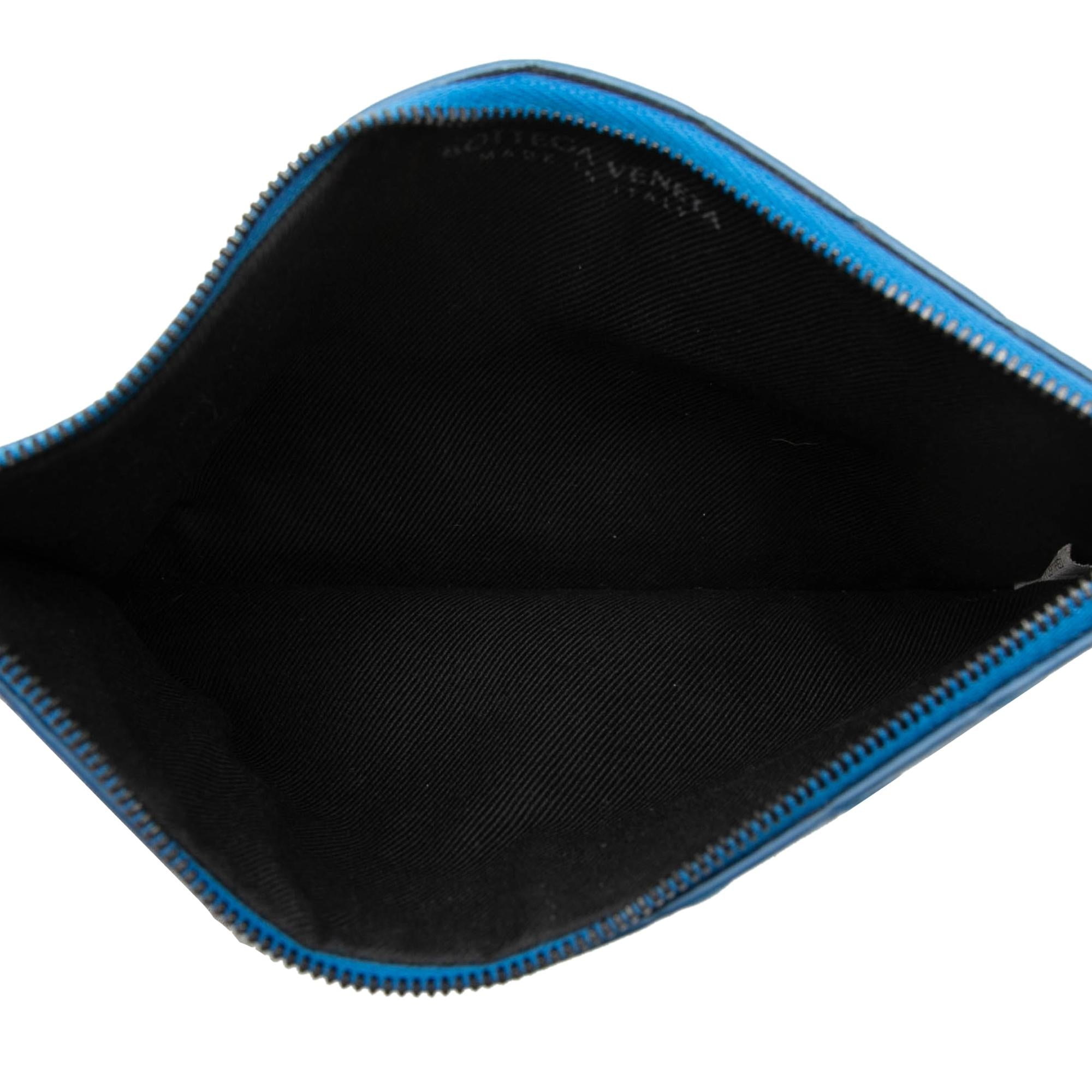 Bottega Veneta Nappa Intrecciato Flat Wristlet Pouch