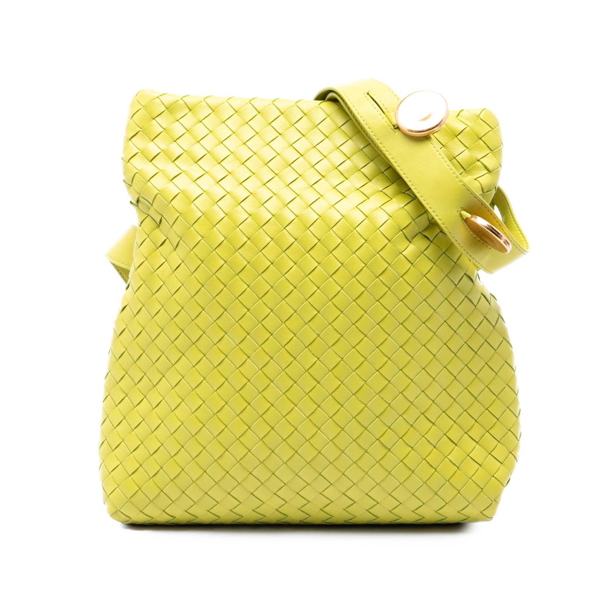 Bottega Veneta Nappa Intrecciato Fold Crossbody