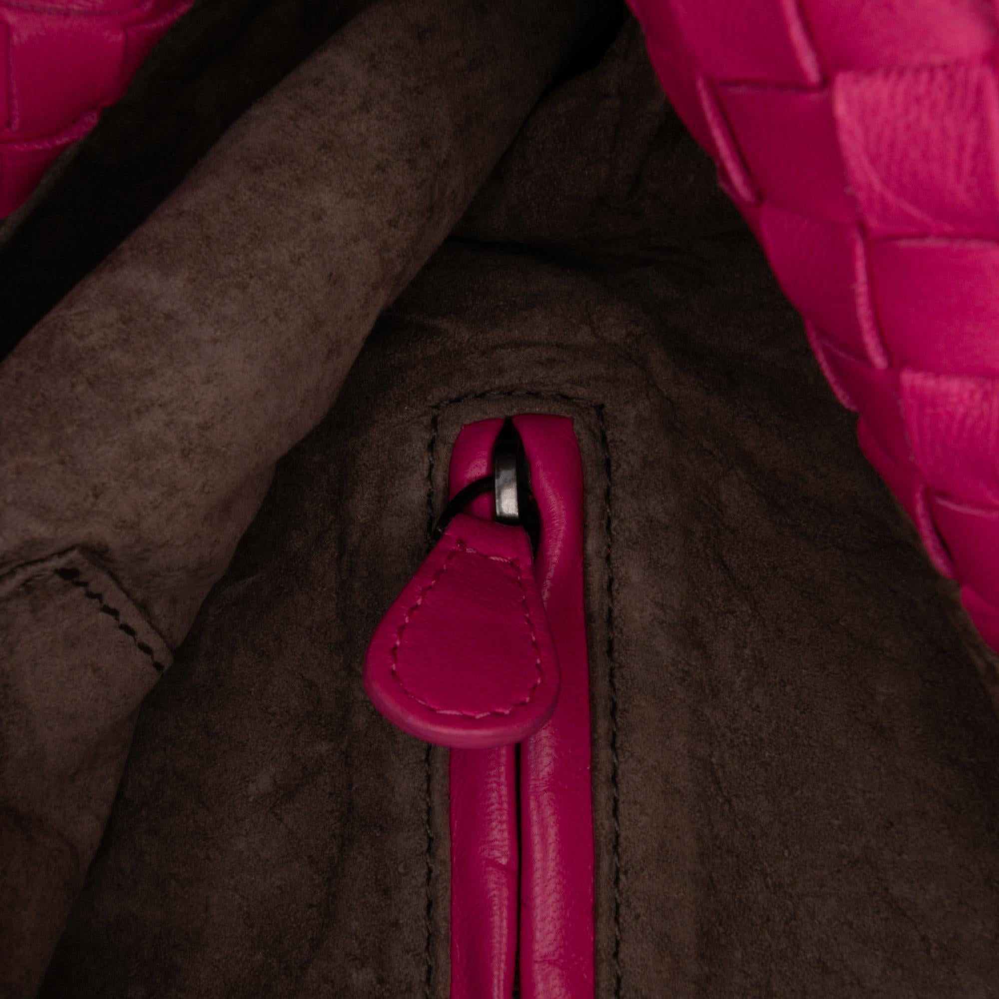 Bottega Veneta Nappa Intrecciato Fold Over Tote
