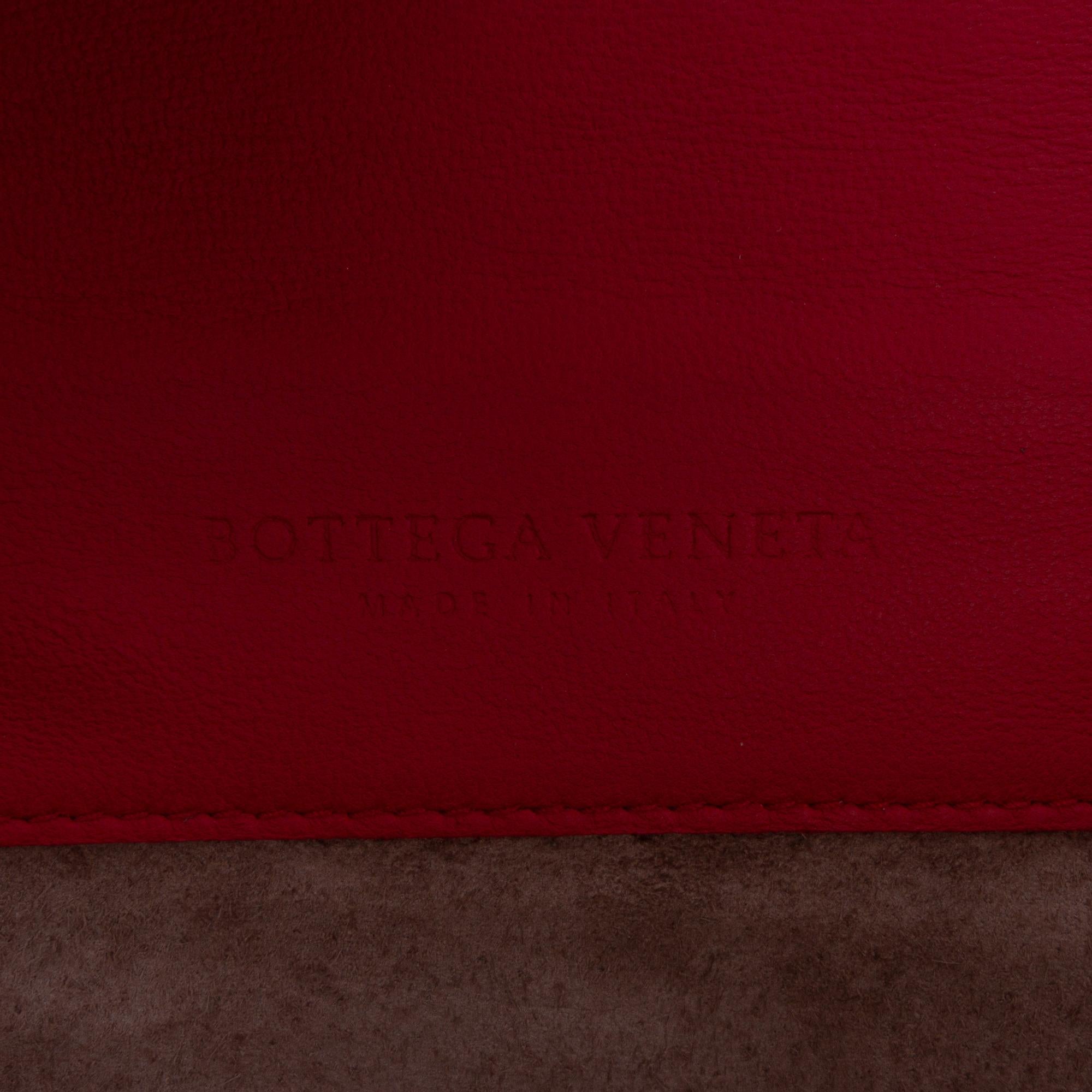 Bottega Veneta Nappa Intrecciato Glass Shoulder Bag