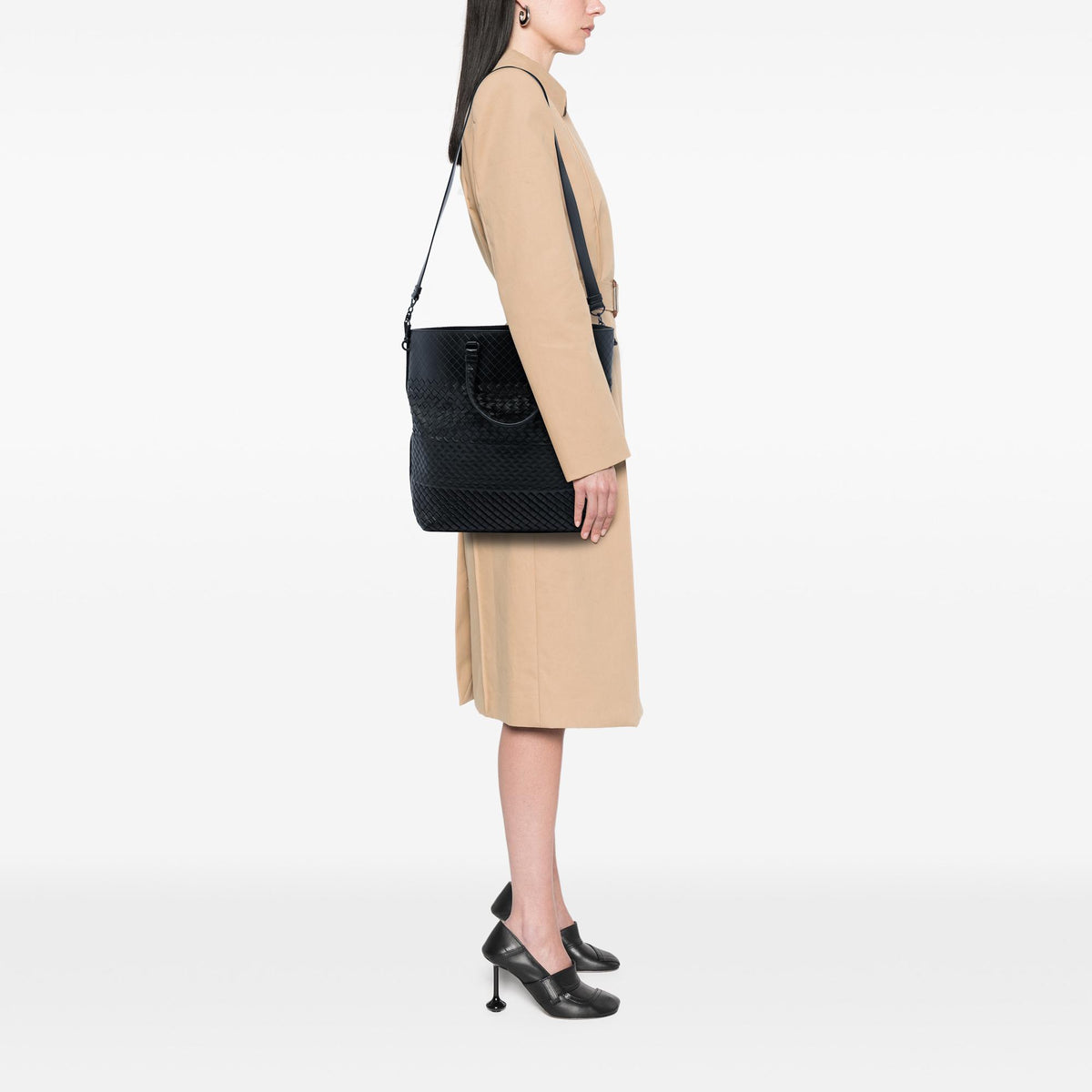 Bottega Veneta Nappa Intrecciato Imperatore Convertible Tote