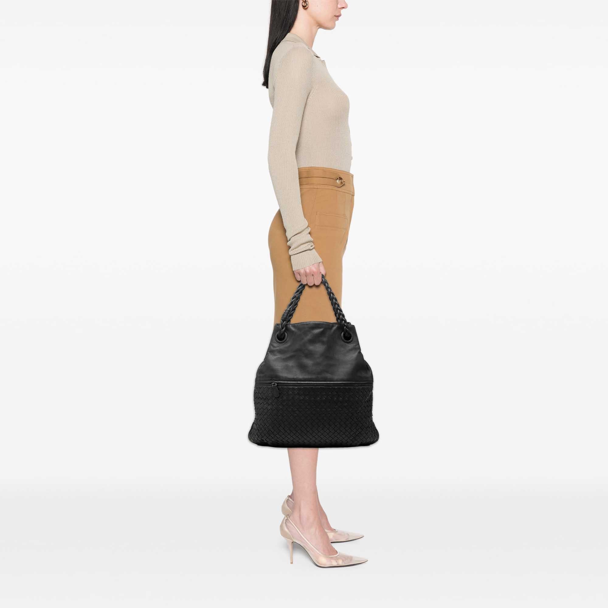 Bottega Veneta Nappa Intrecciato Julie Tote