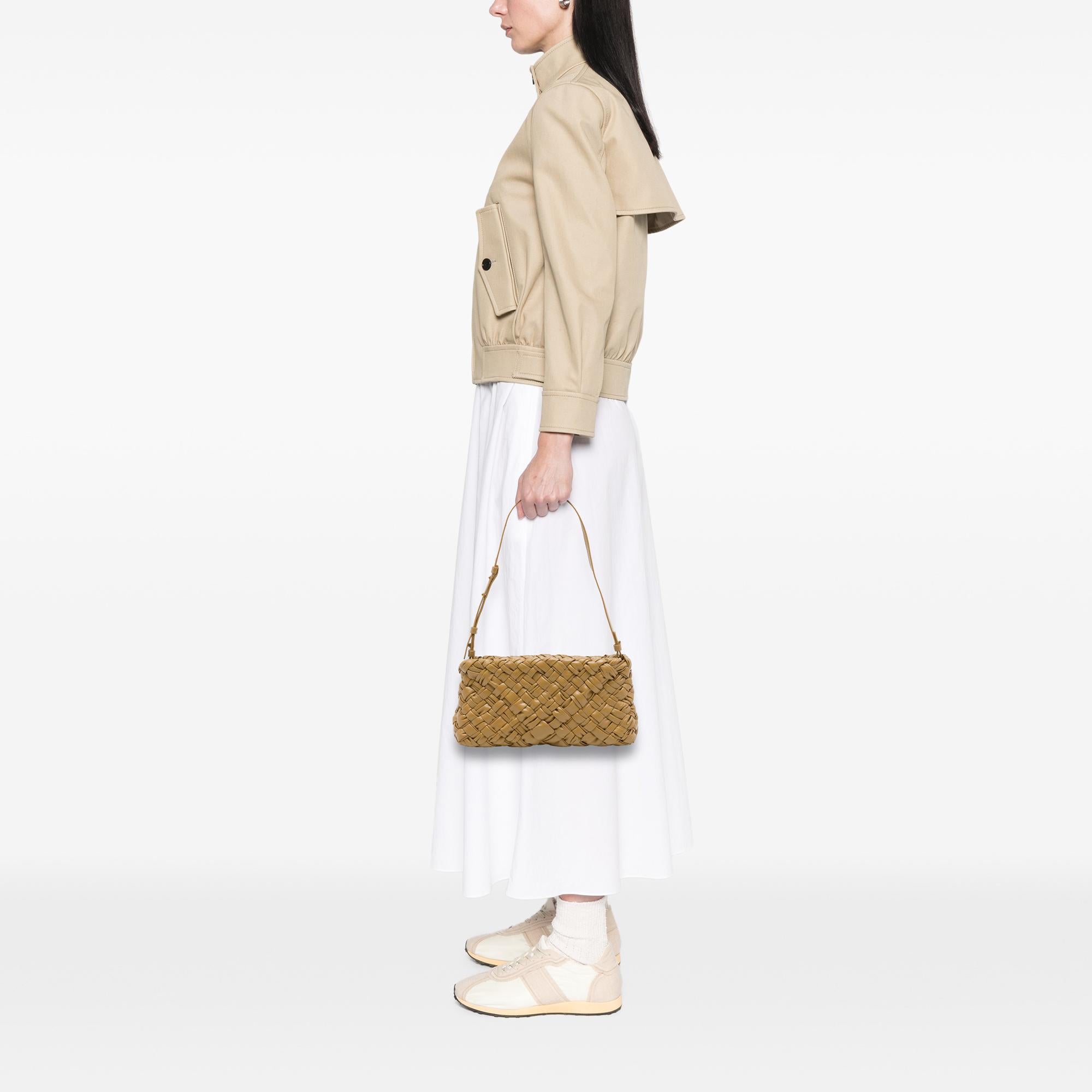 Bottega Veneta Nappa Intrecciato Kalimero Cha Cha Shoulder Bag
