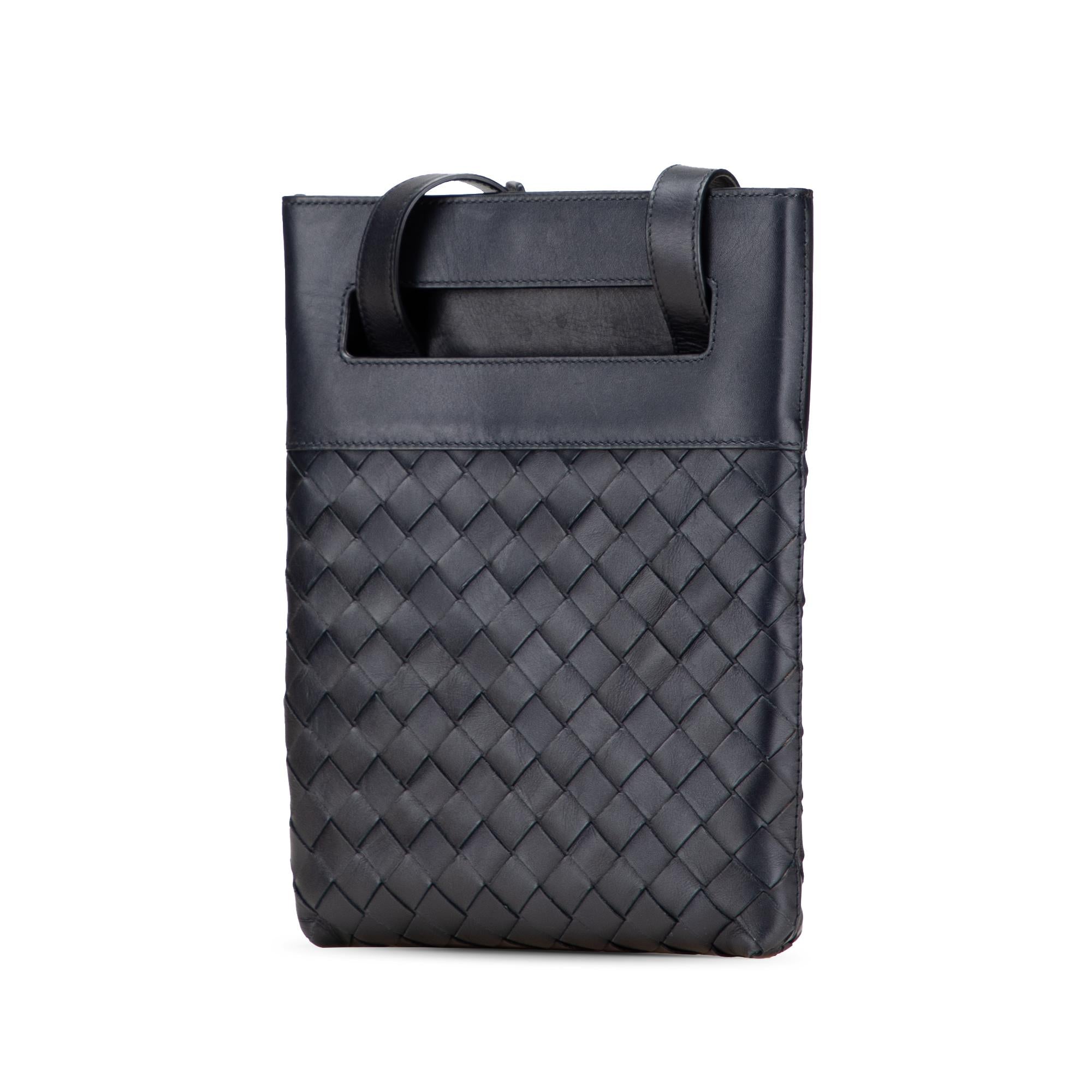 Bottega Veneta Nappa Intrecciato Messenger Bag