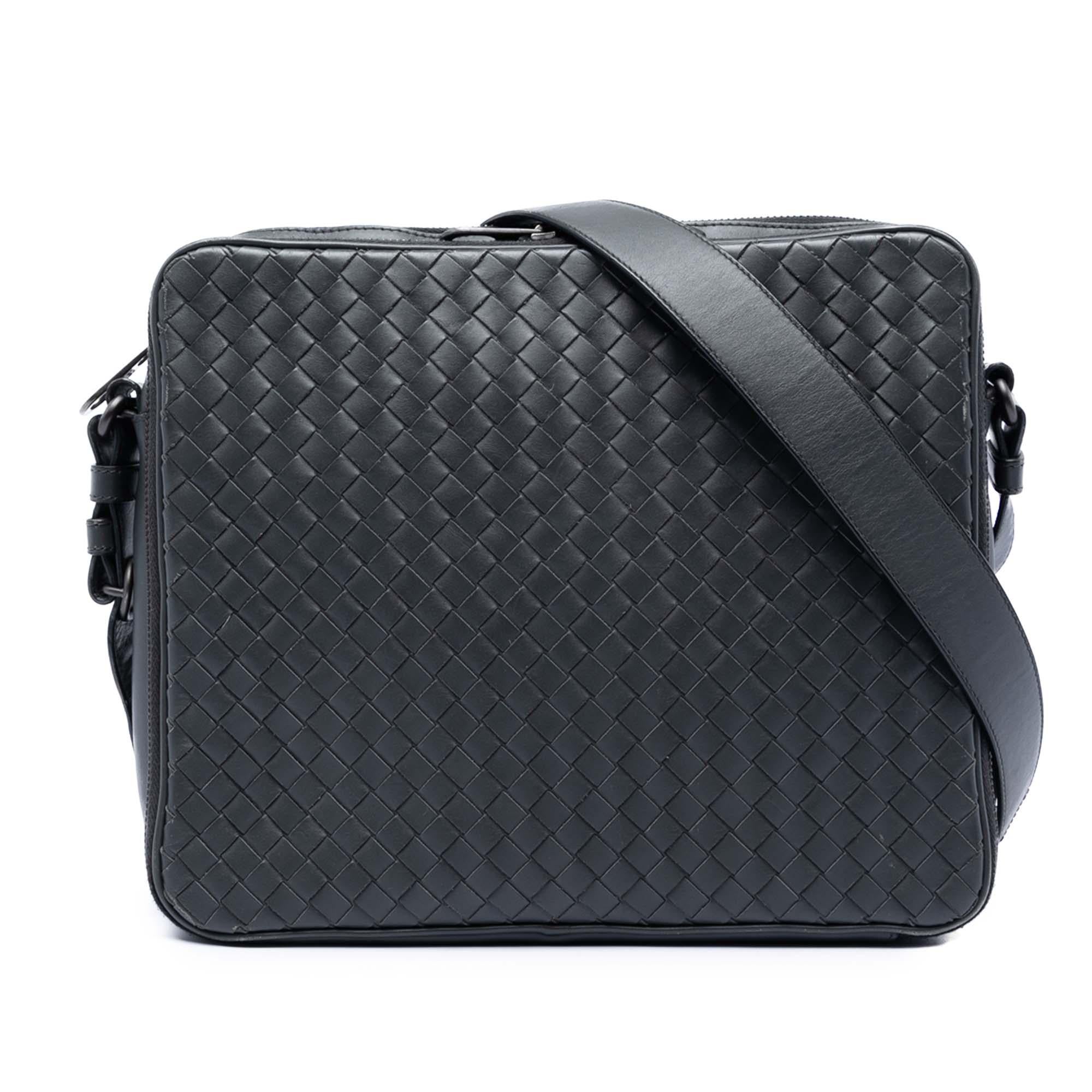 Bottega Veneta Nappa Intrecciato Messenger Bag