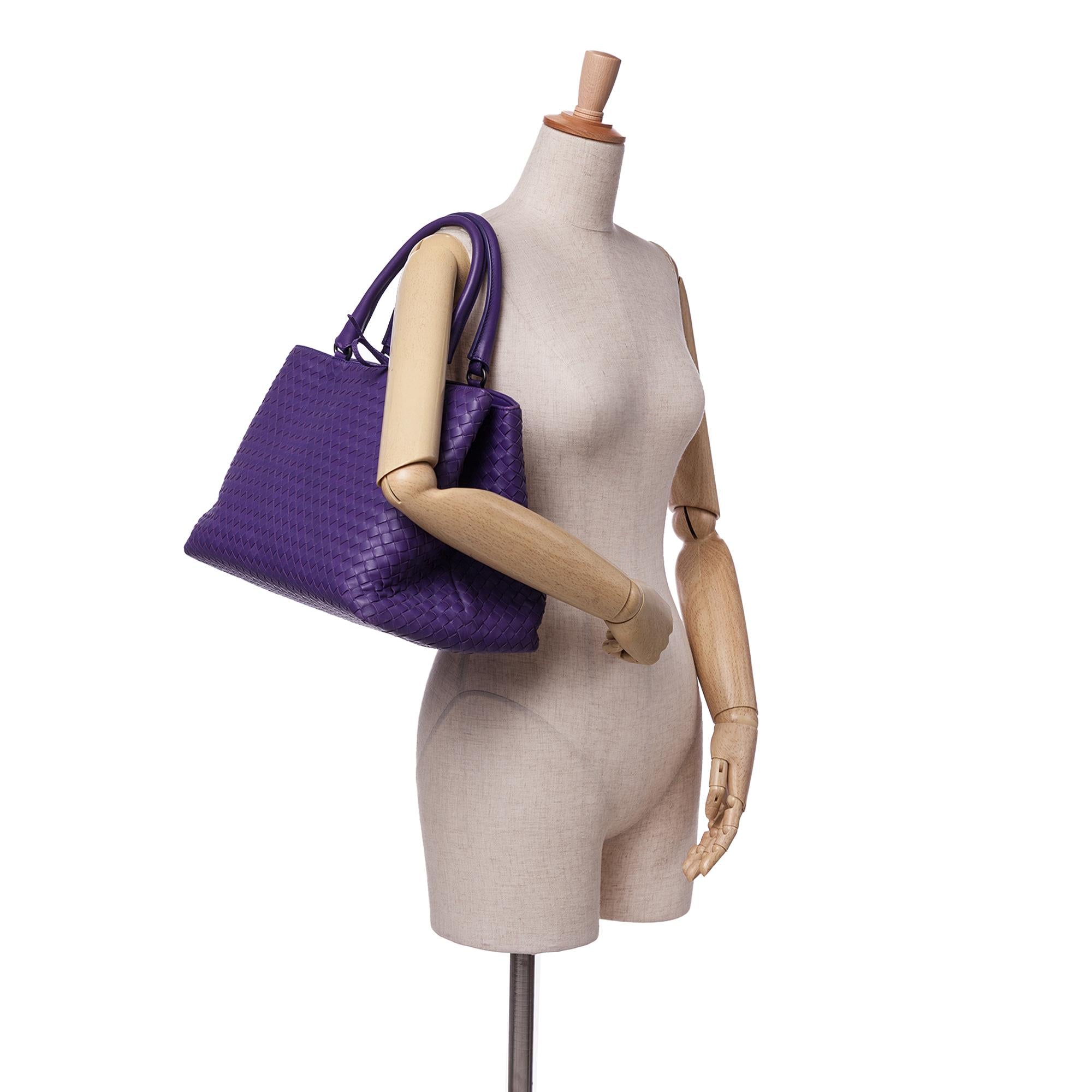 Bottega Veneta Nappa Intrecciato Milano Tote