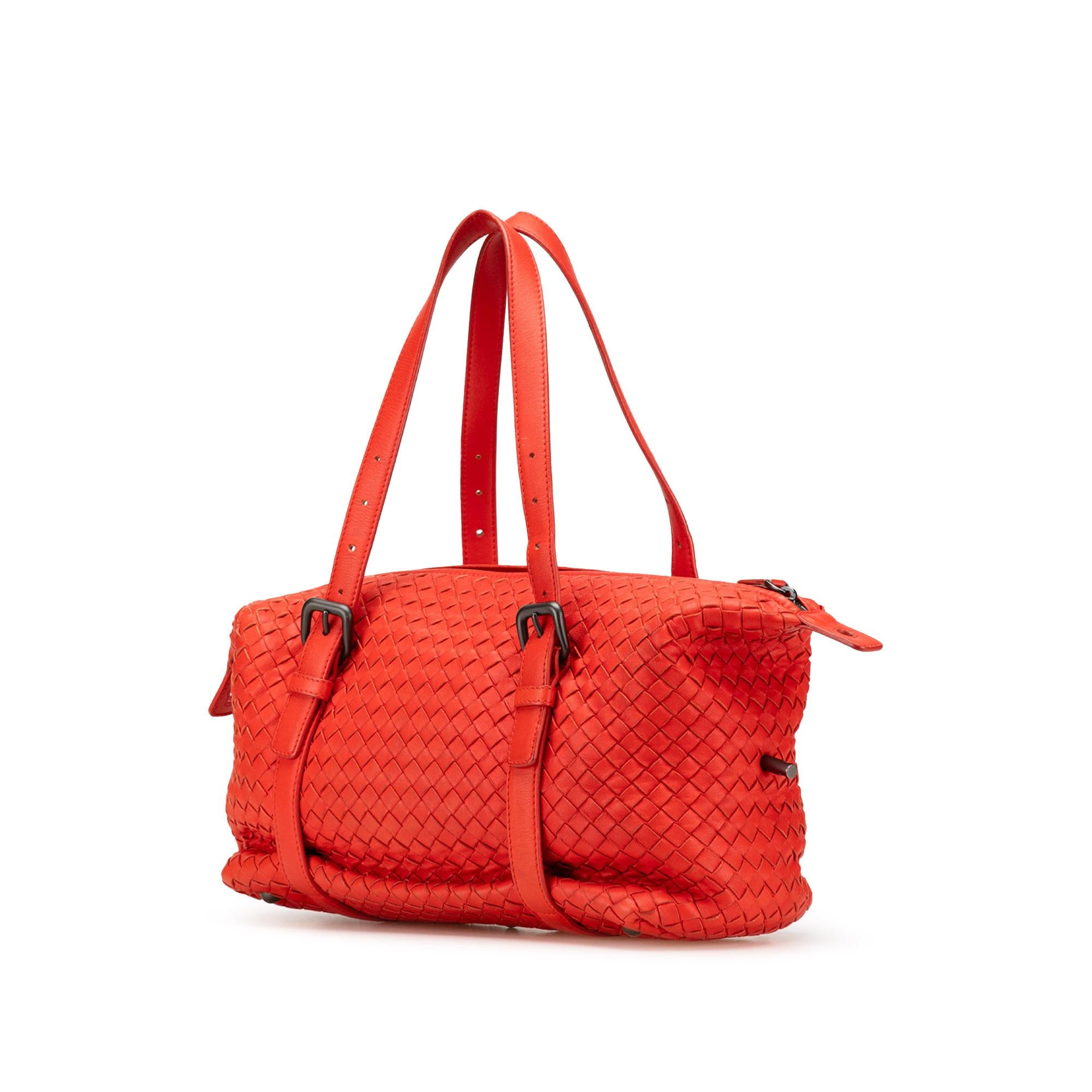Bottega Veneta Nappa Intrecciato Montaigne Shoulder Bag