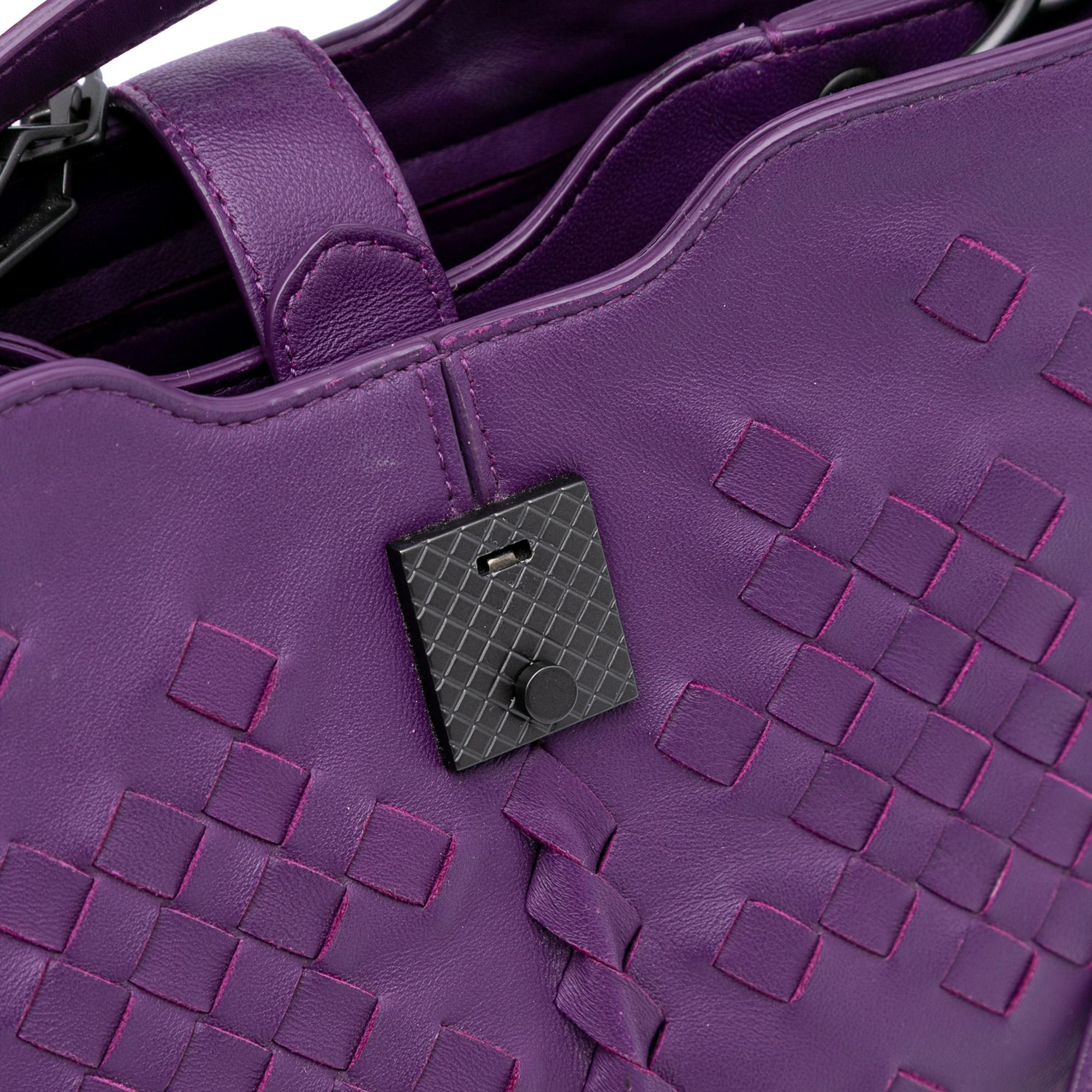 Bottega Veneta Nappa Intrecciato Napoli Satchel