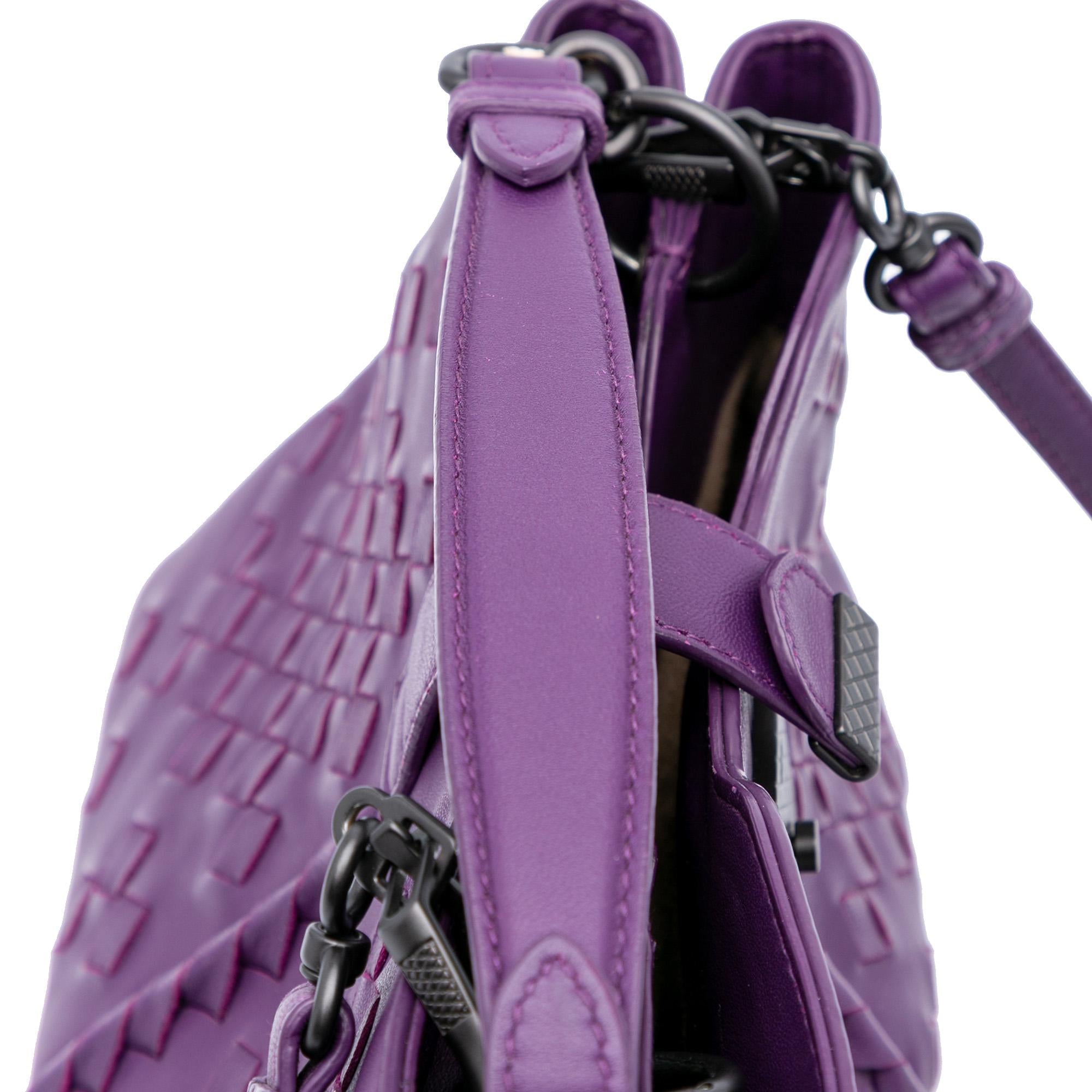 Bottega Veneta Nappa Intrecciato Napoli Satchel
