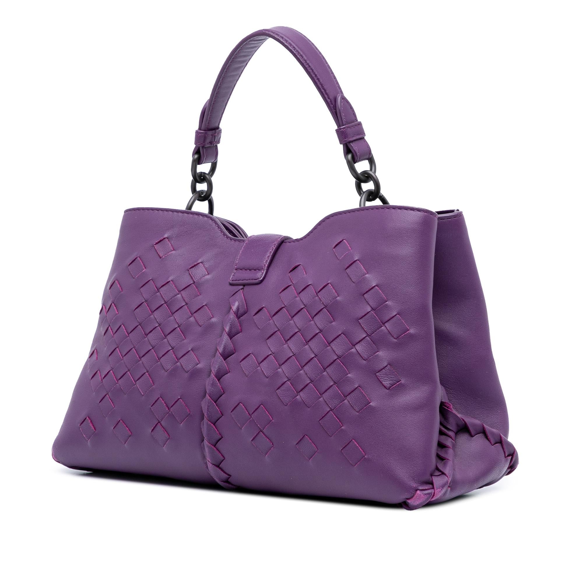 Bottega Veneta Nappa Intrecciato Napoli Satchel