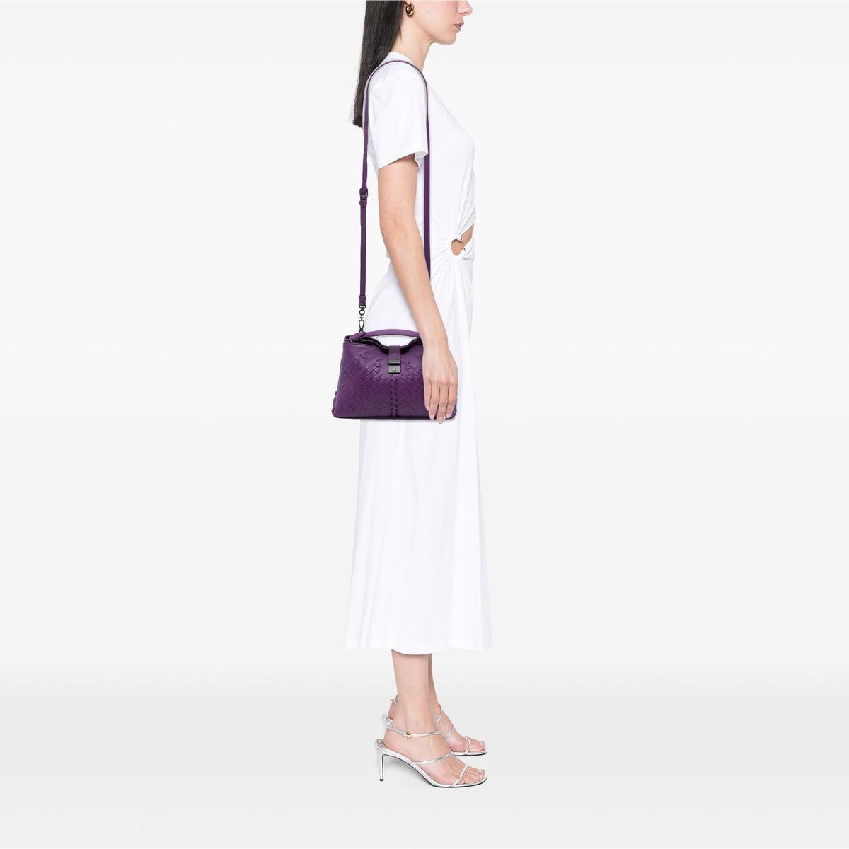 Bottega Veneta Nappa Intrecciato Napoli Satchel