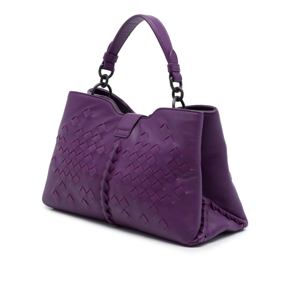 Bottega Veneta Nappa Intrecciato Napoli Satchel