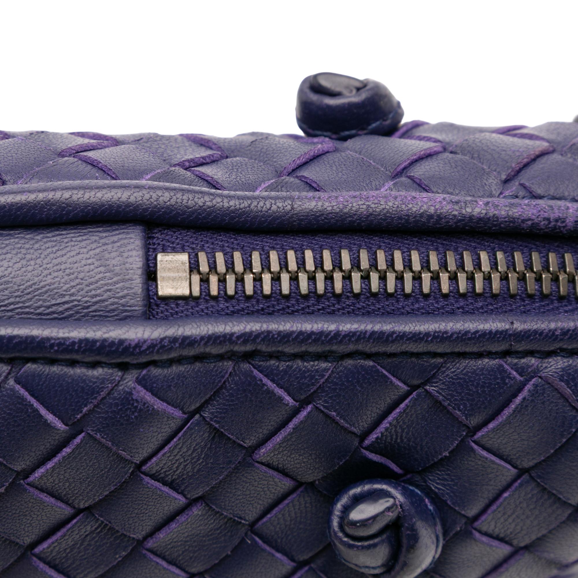 Bottega Veneta Nappa Intrecciato Nodini Crossbody