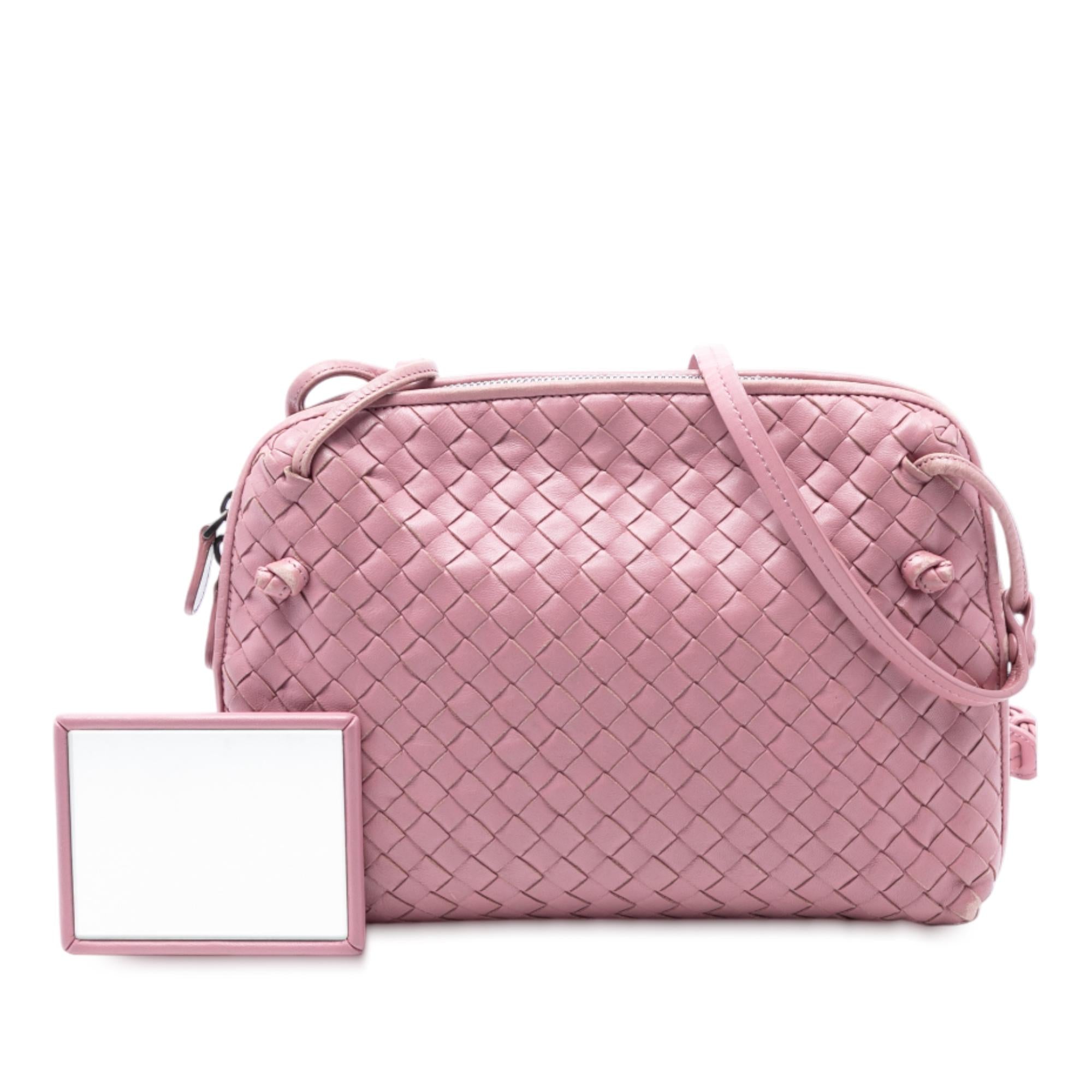 Bottega Veneta Nappa Intrecciato Nodini Crossbody